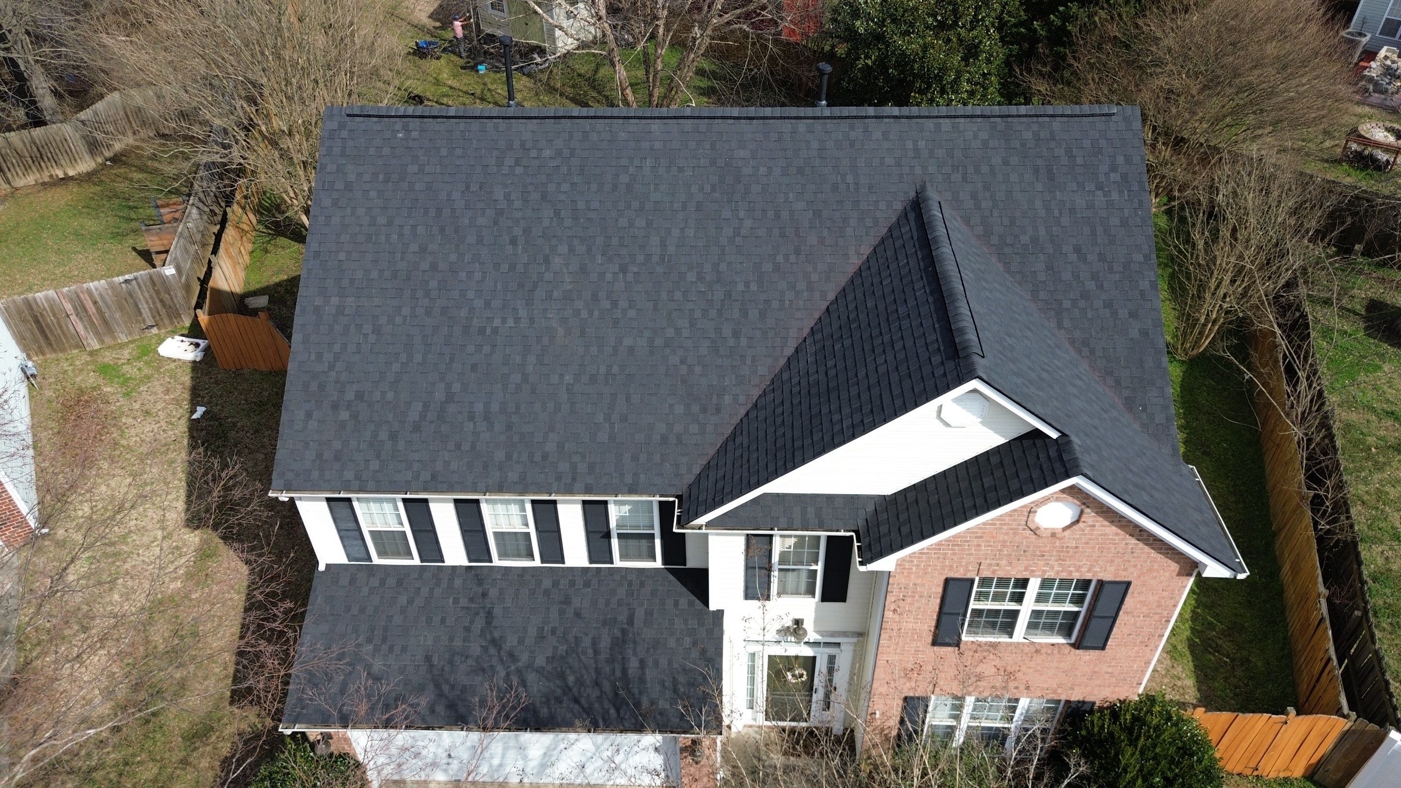 Roof replacement by hail damage by Just Brilliant Restoration JBR
