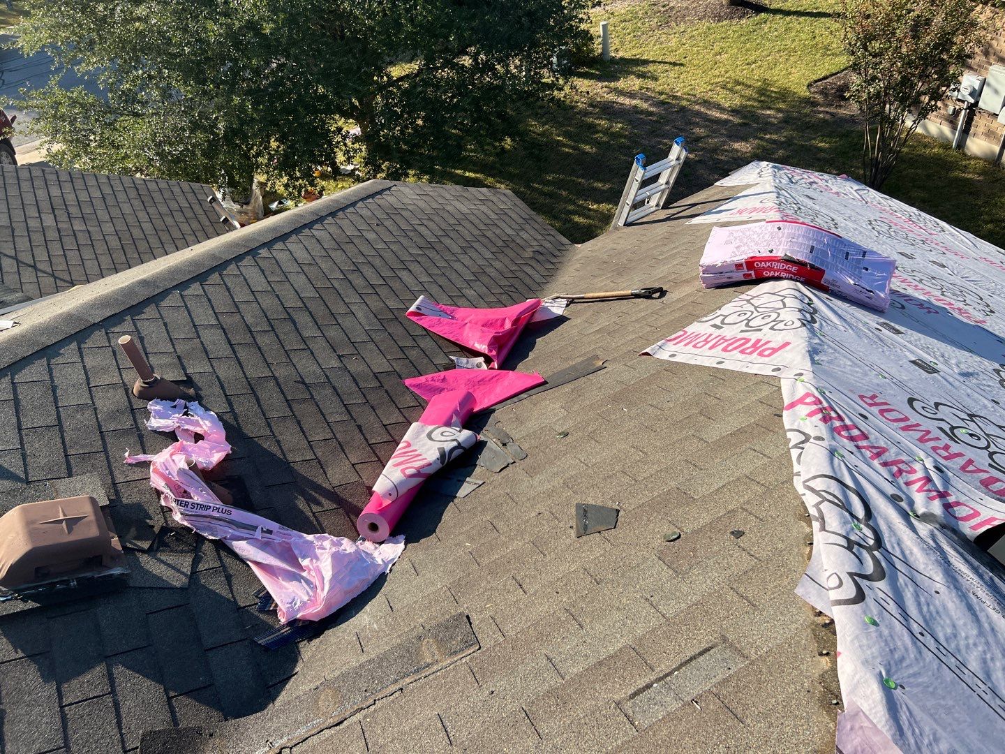 Full Asphalt Shingle Roof Replacement in Hutto by Caliber Restoration LLC