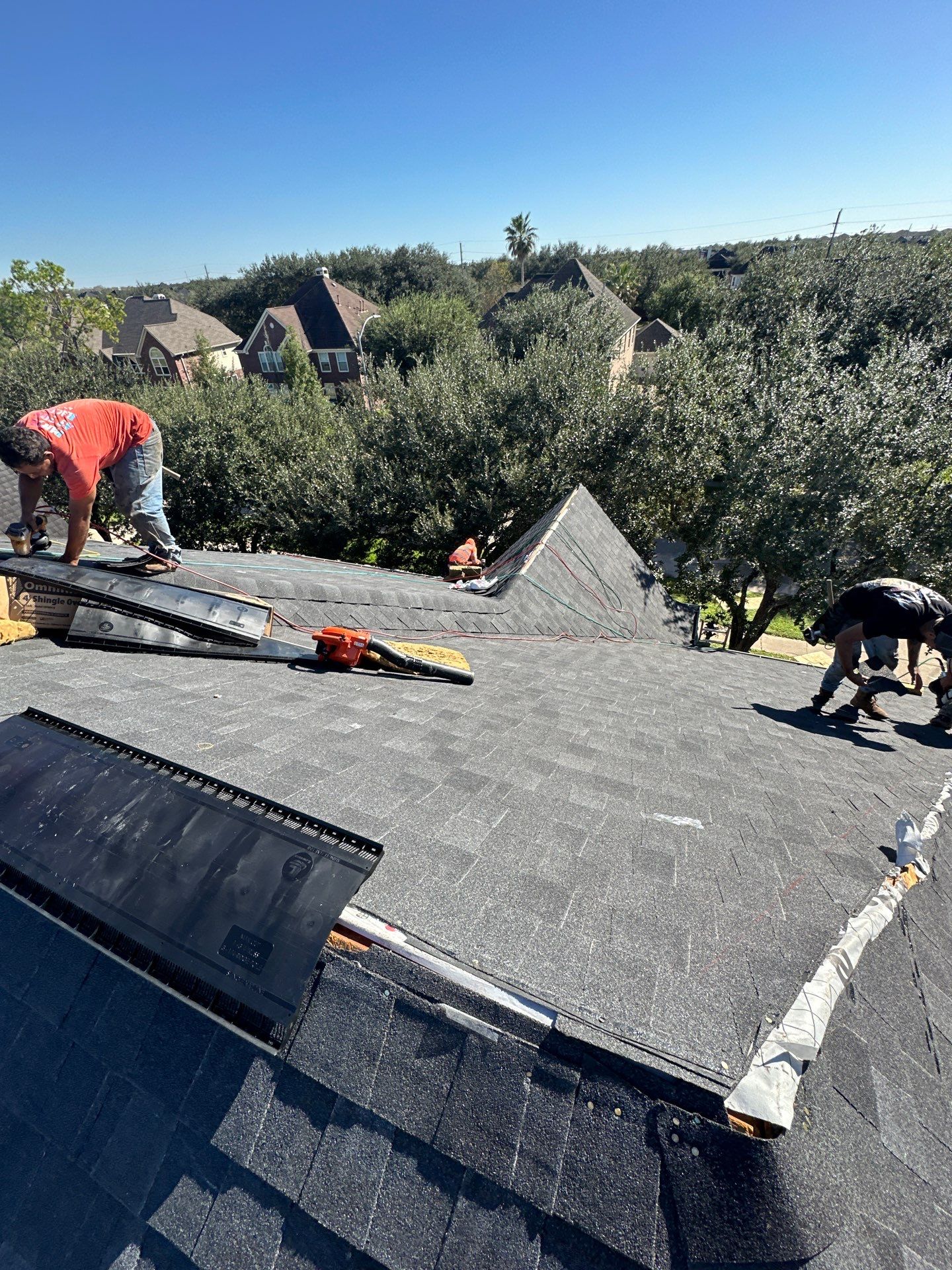 Project in Pearland by Motion Roofing