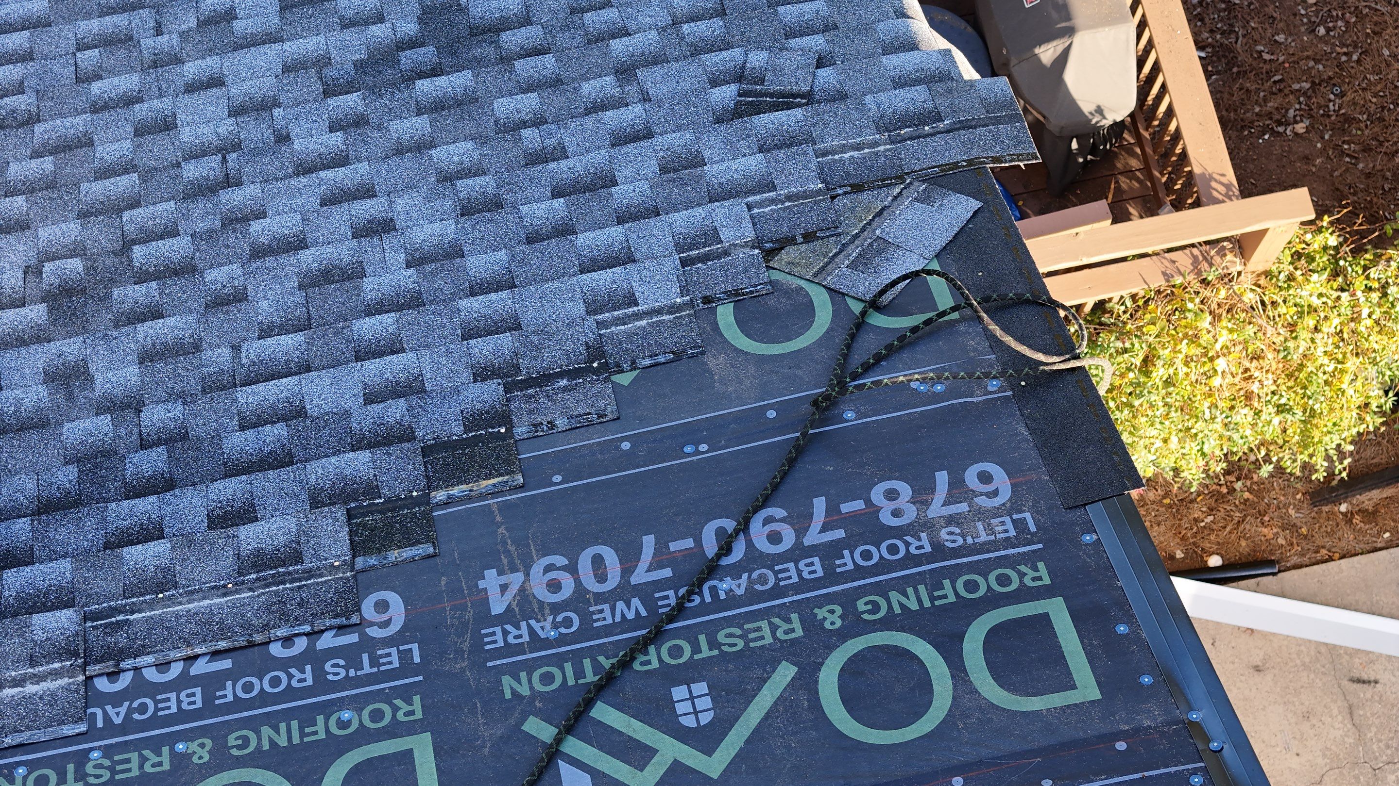 Silver Fox Ct Roswell Roof Replacement by Dom Roofing & Restoration