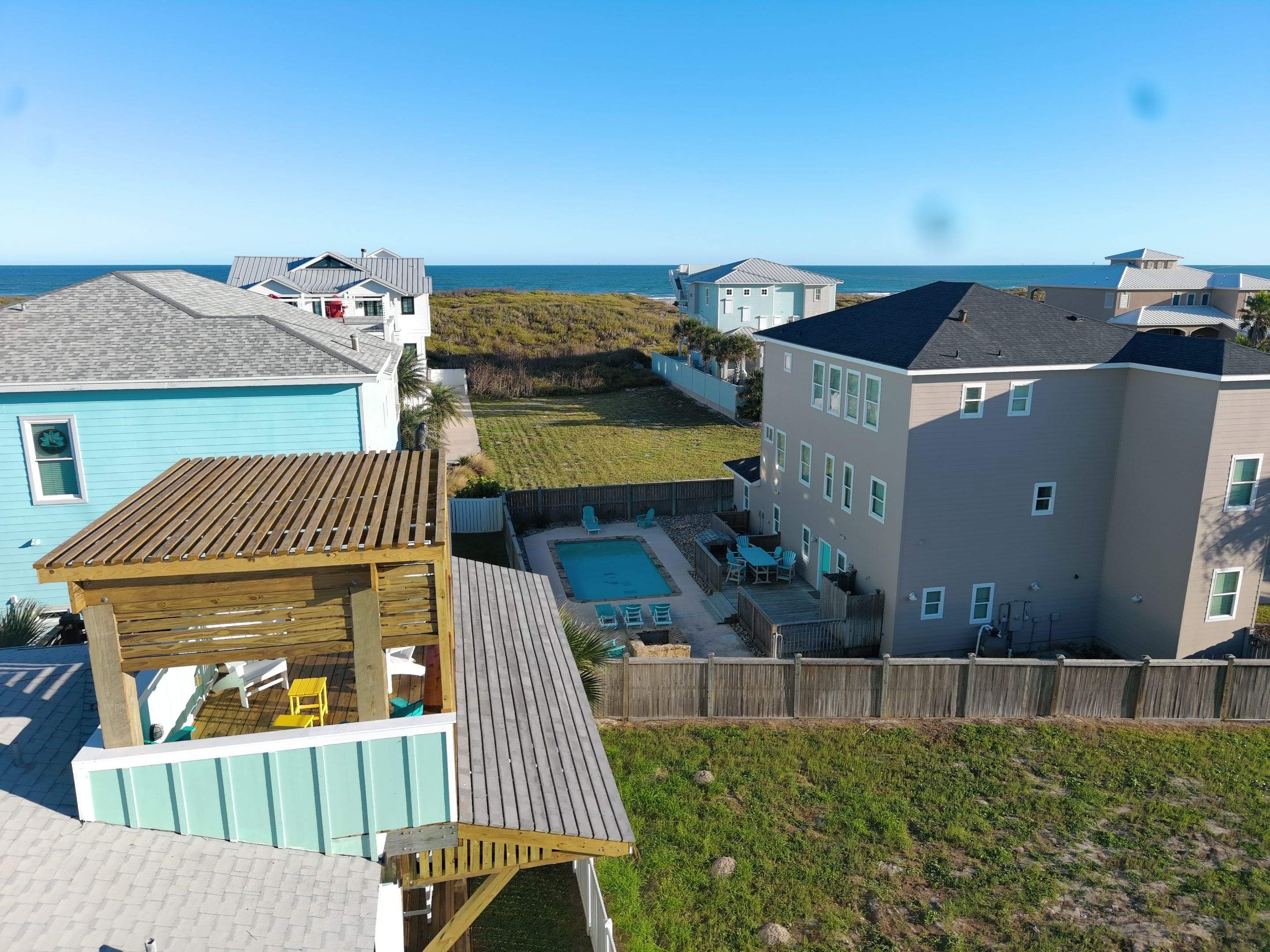 Roof Top Clubhouse on the Beach by Bayfront Roofing and Construction