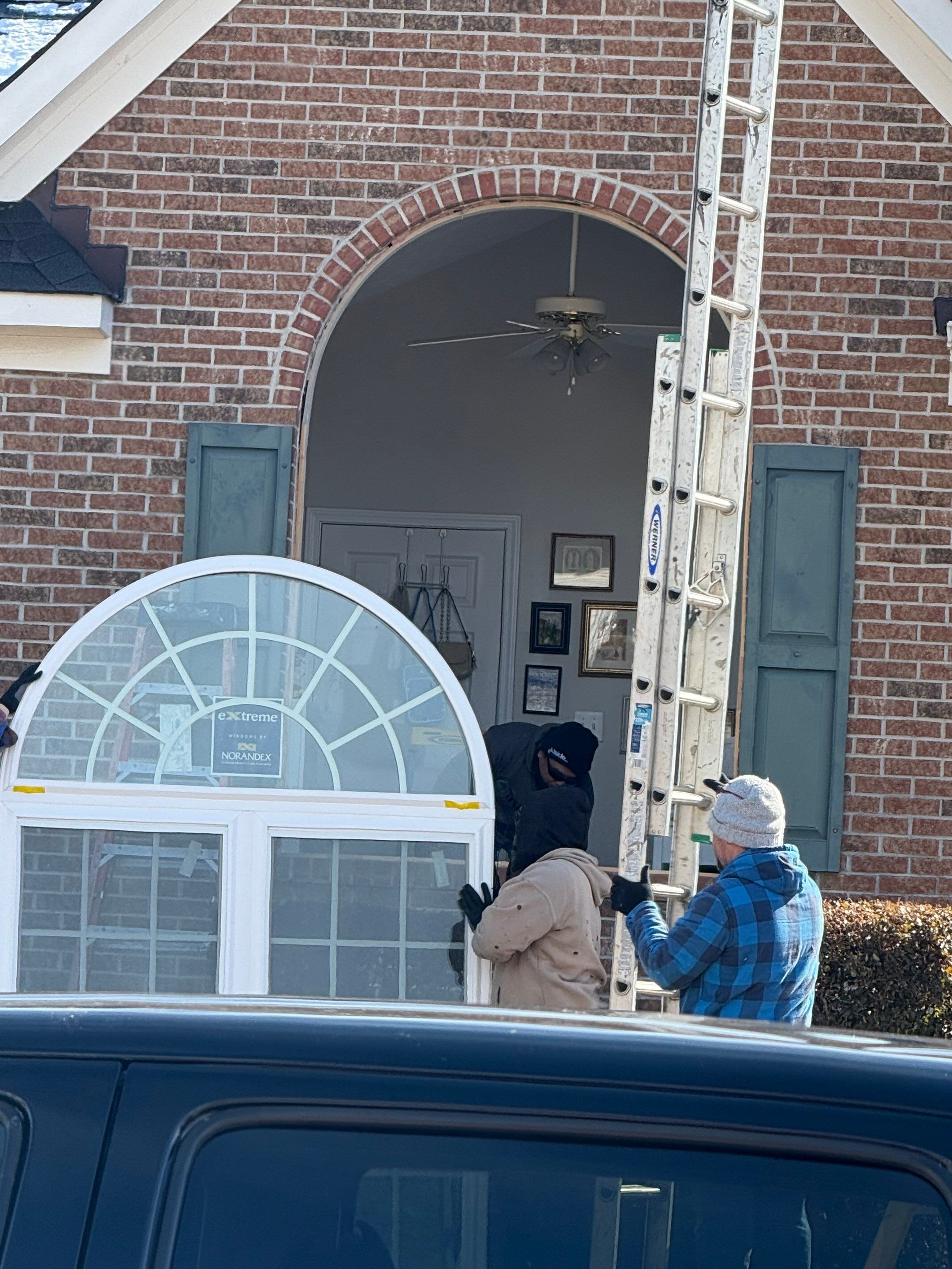 New windows and Exterior Paint by Karcher Roofing & Construction
