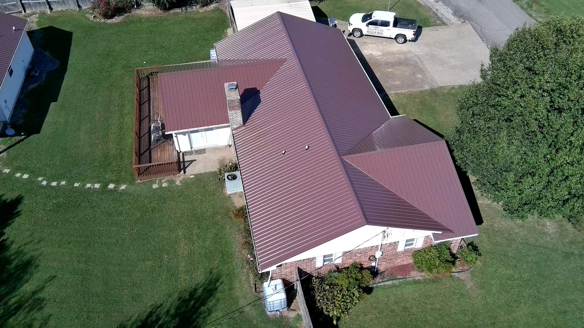 Residential Metal Roof - Mena, AR by Hostetler Roofing