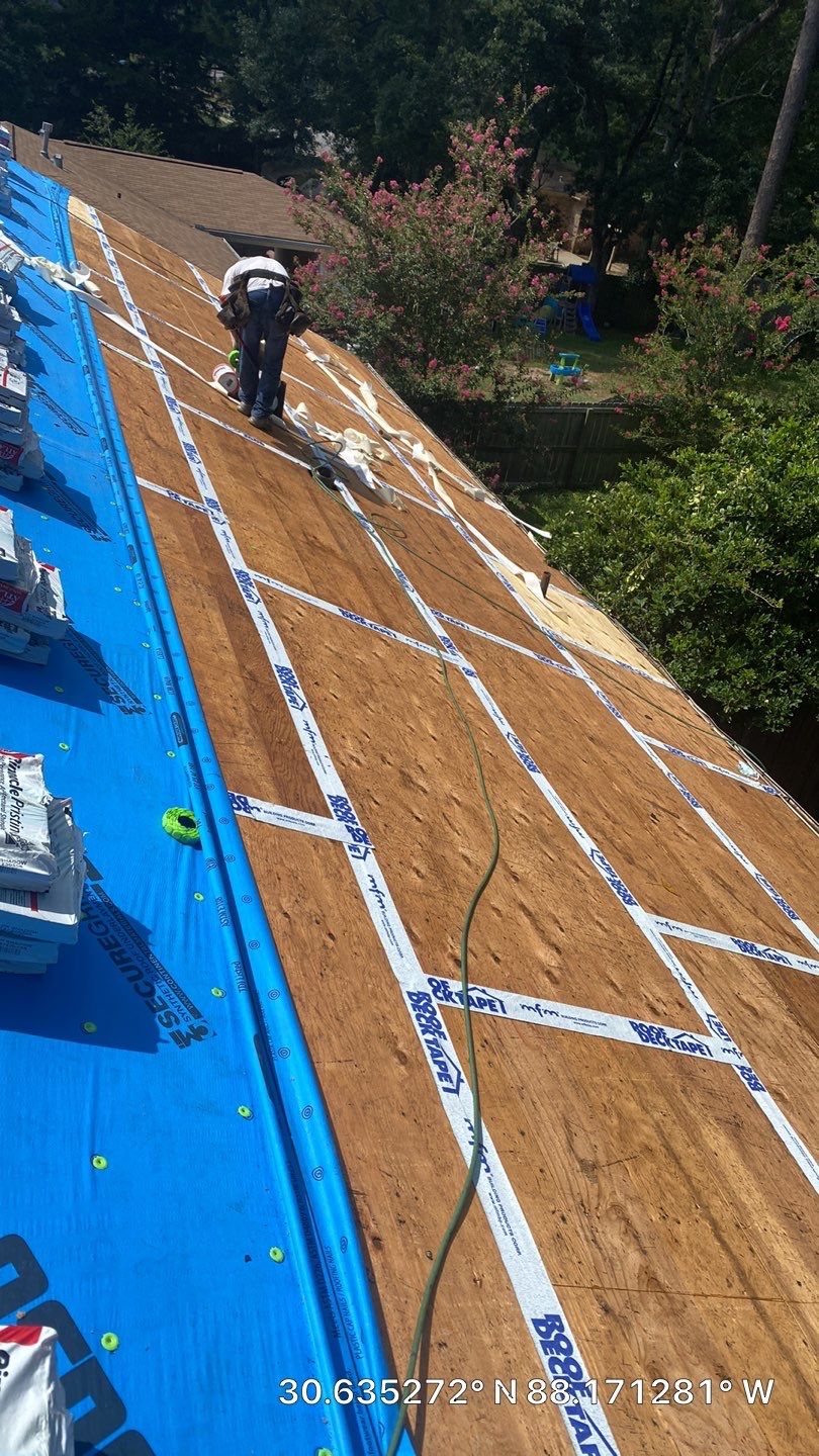 Residential Roofing Installation using Roof Replacement by American Roofing & Construction LLC