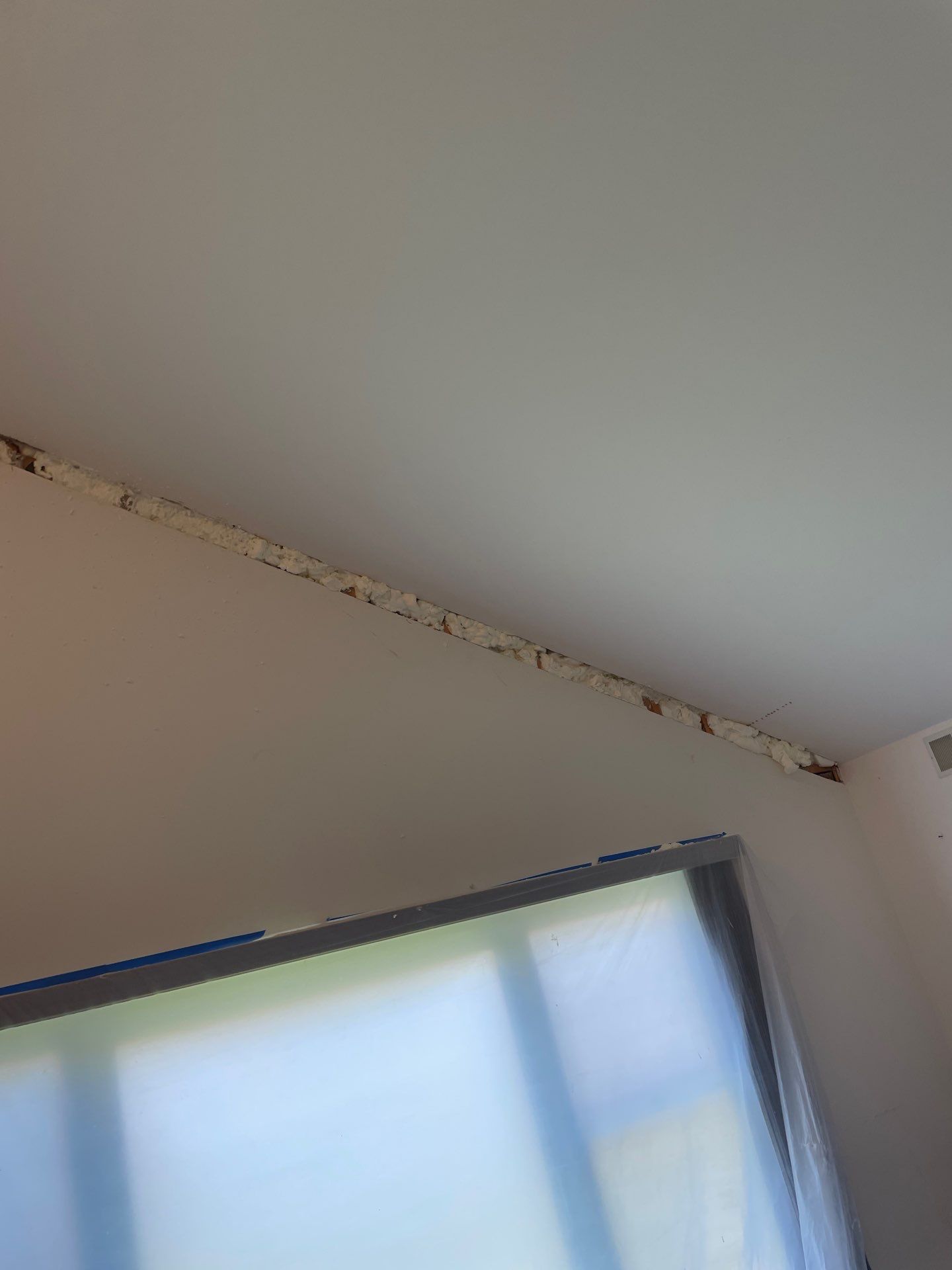 Attic Insulation using open cell spray foam by NYS Foam & Energy