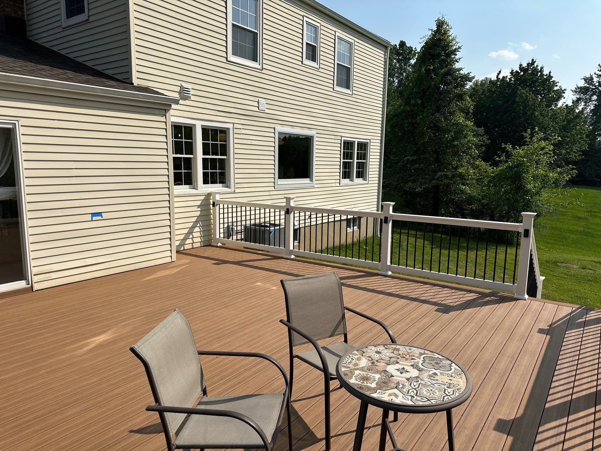 Project in Clinton Township by deck guardian