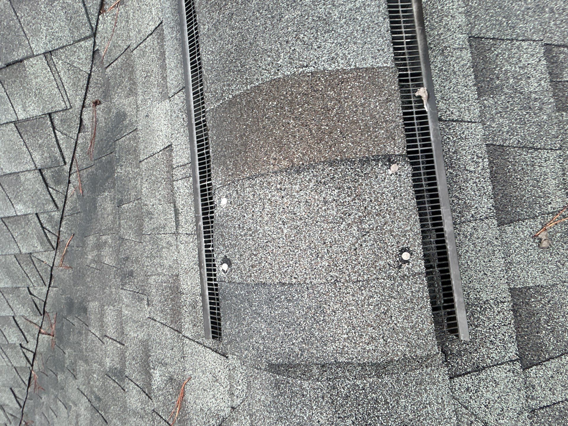 Hail Damage using Owen's Corning Duration (Lifetime) Shingles by Roof Repair Company