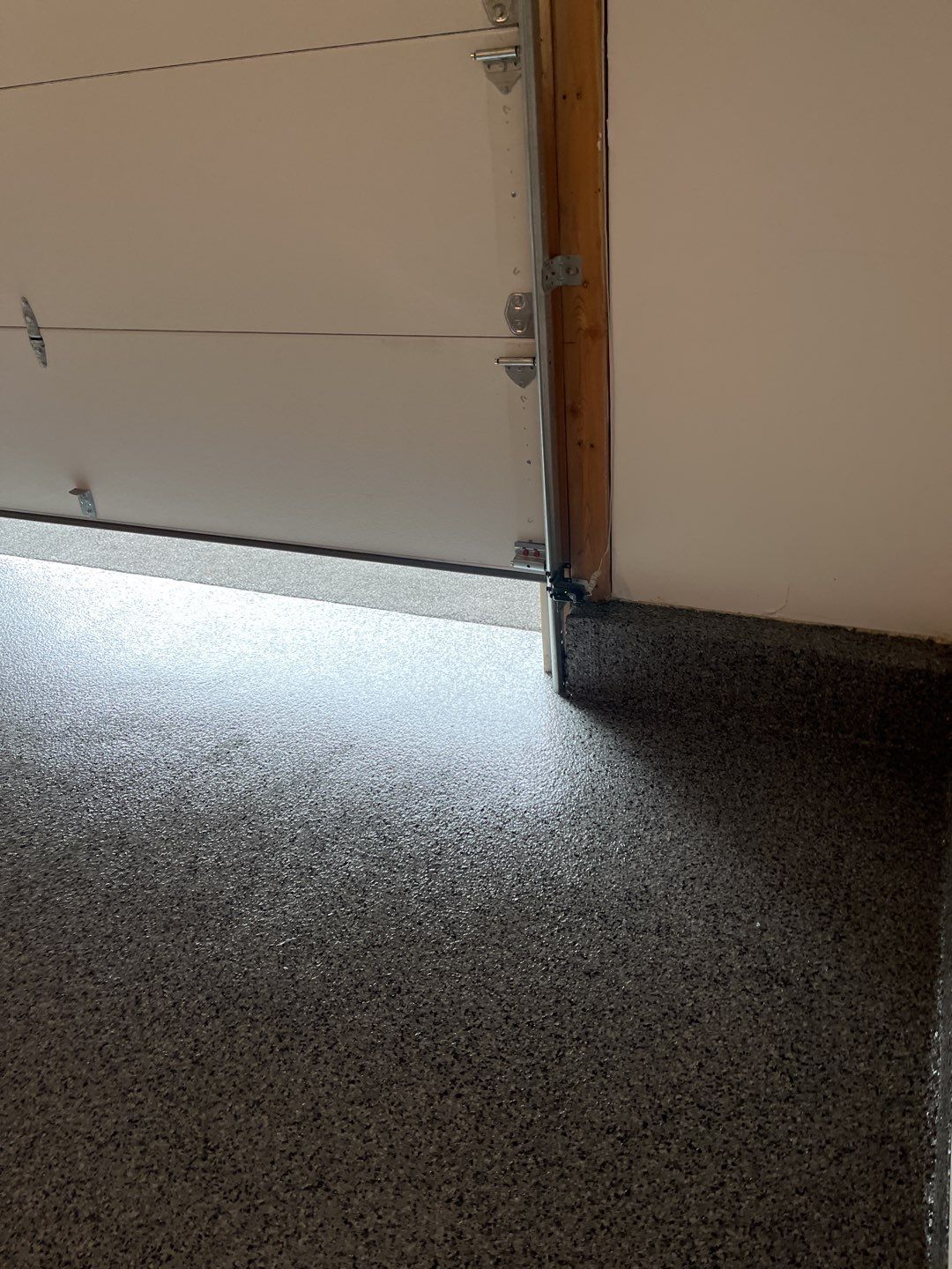 Garage Floor Coating using Penntek in Nightfall by Spectrum Painting, LLC