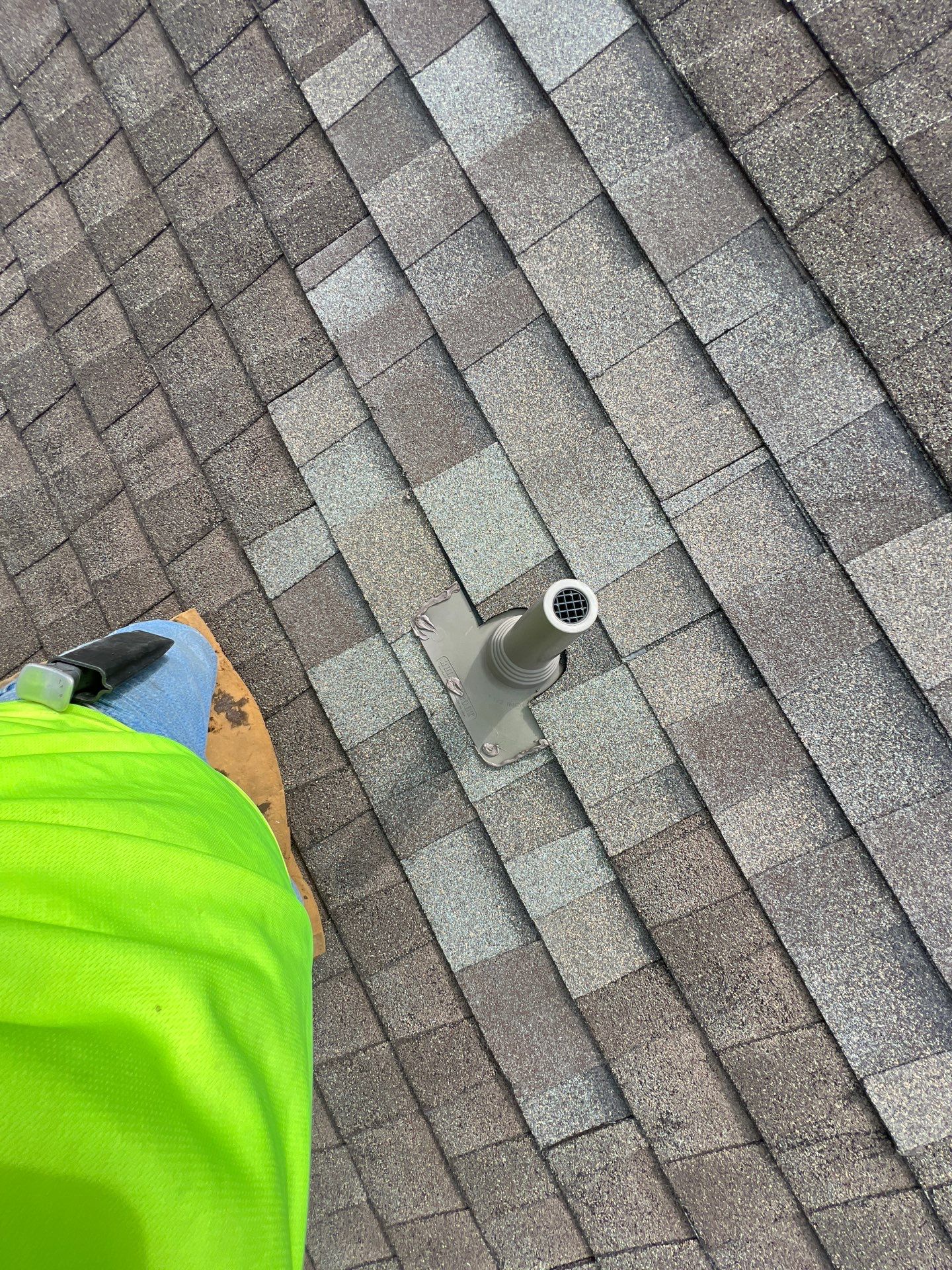 Hail Damage using Owen's Corning Duration (Lifetime) Shingles by Roof Repair Company