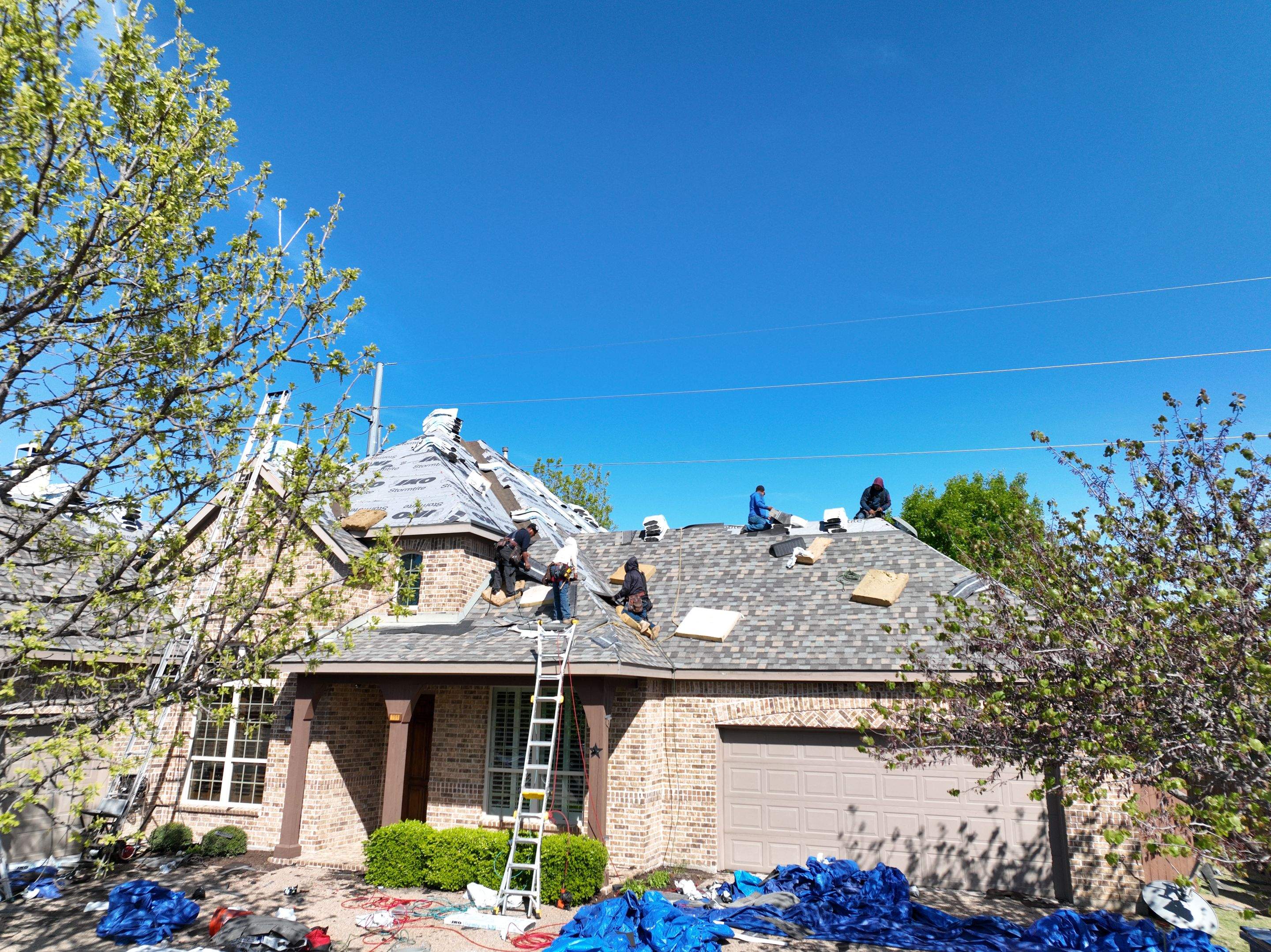 Residential Roofing Installation using Iko Dynasty by Becker Roofing and Exteriors