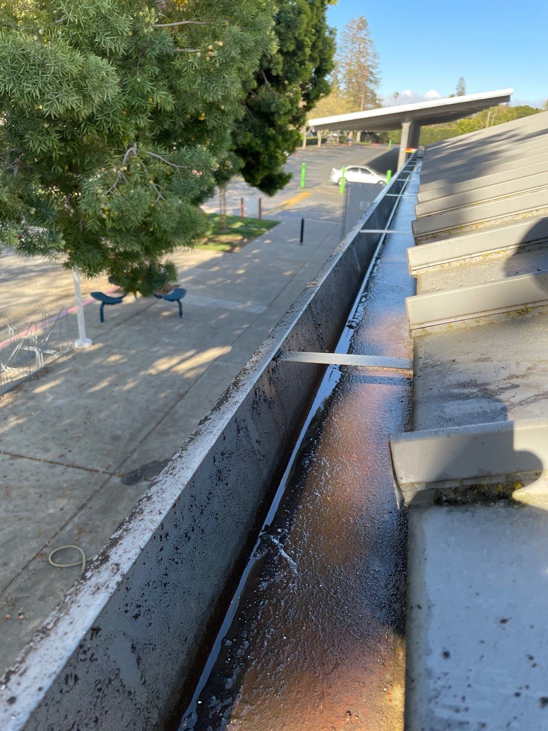Commercial Gutter Cleaning-Los Altos by All One Solar Shine