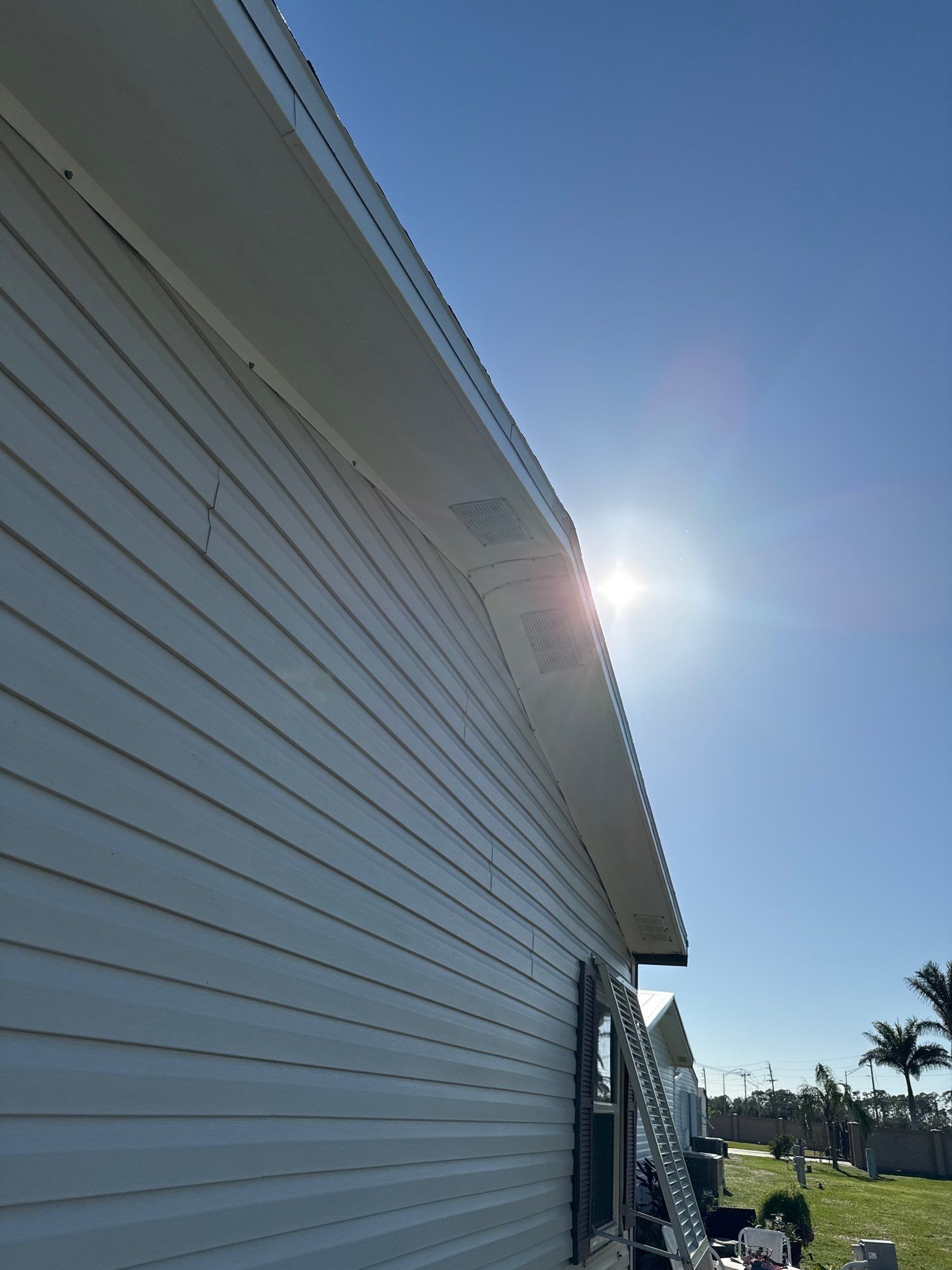 Custom Color Gutters Installed in Punta Gorda FL by Gutter Professors