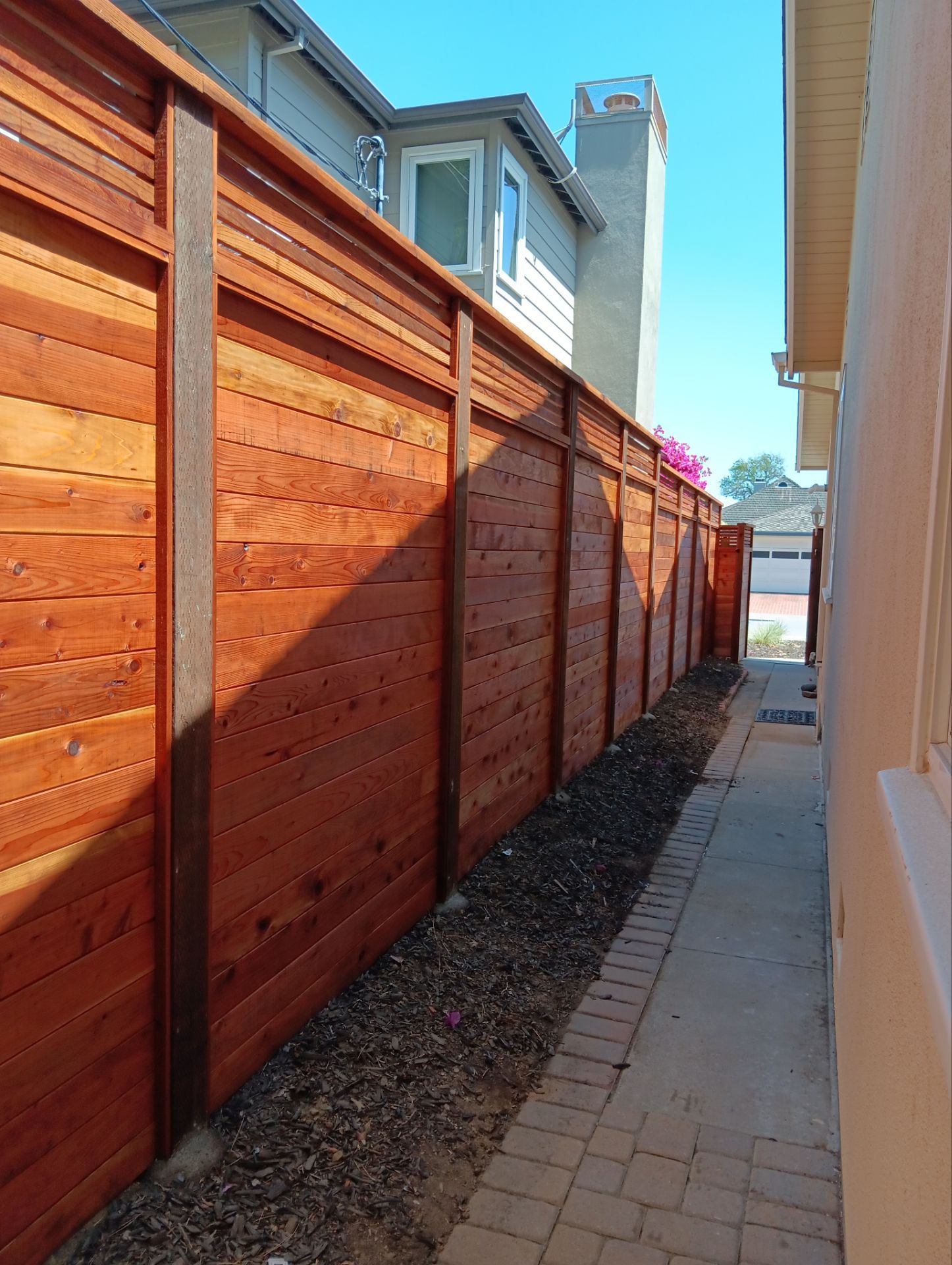 Horizontal T&G With Horizontal Lattice by Fremont Fence Inc