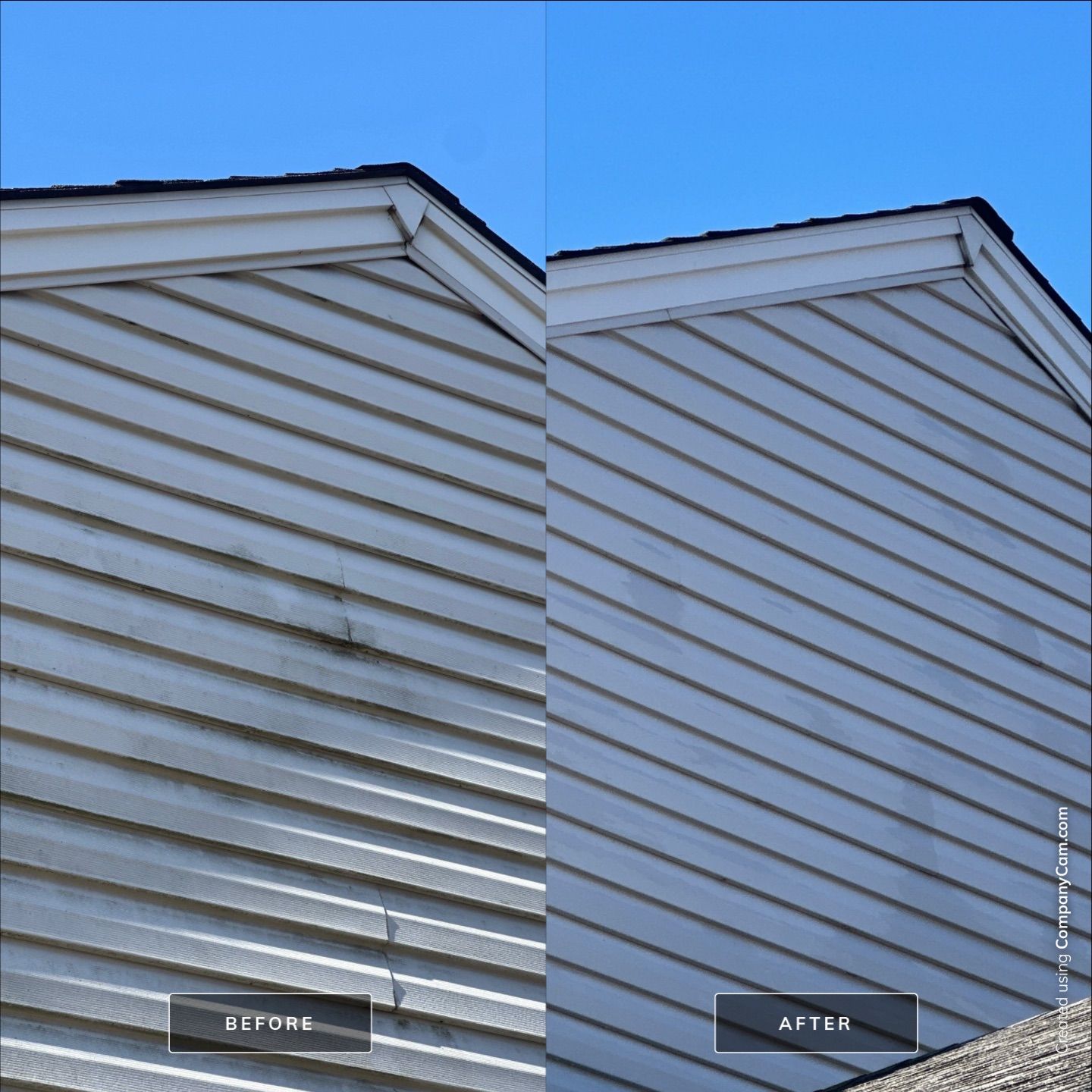 Project in Carol Stream by Simmons Power & Soft Washing