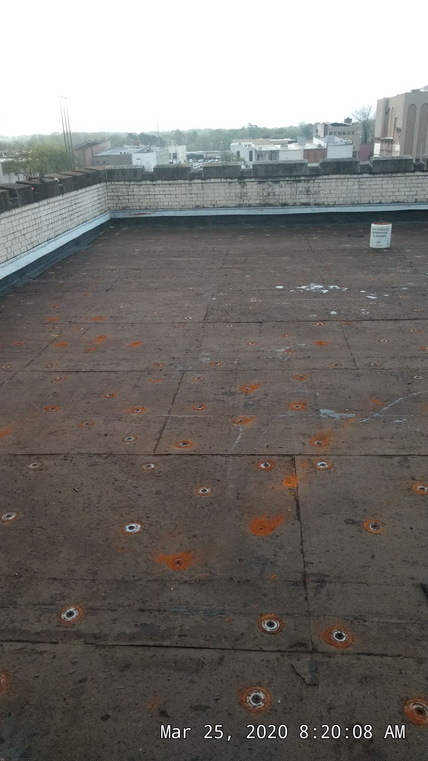 Commercial Roofing Installation using 50 mil PVC by Hostetler Roofing