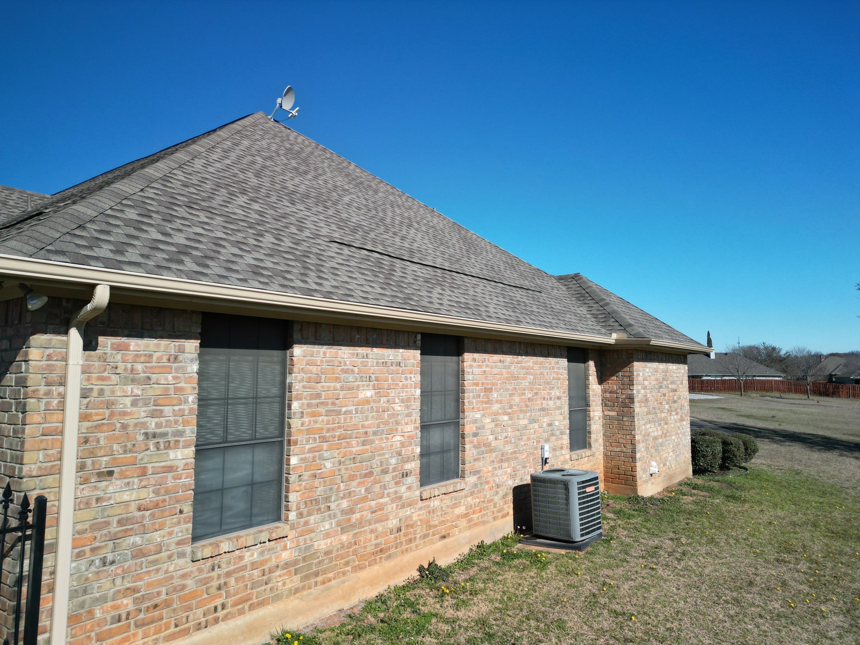 Rendon Forth Worth Texas Large Estate - Roofing Installation using GAF Timberline Armorsheild 2 Class 4 Impact Resistant Shingle System by First United Roofing & Construction
