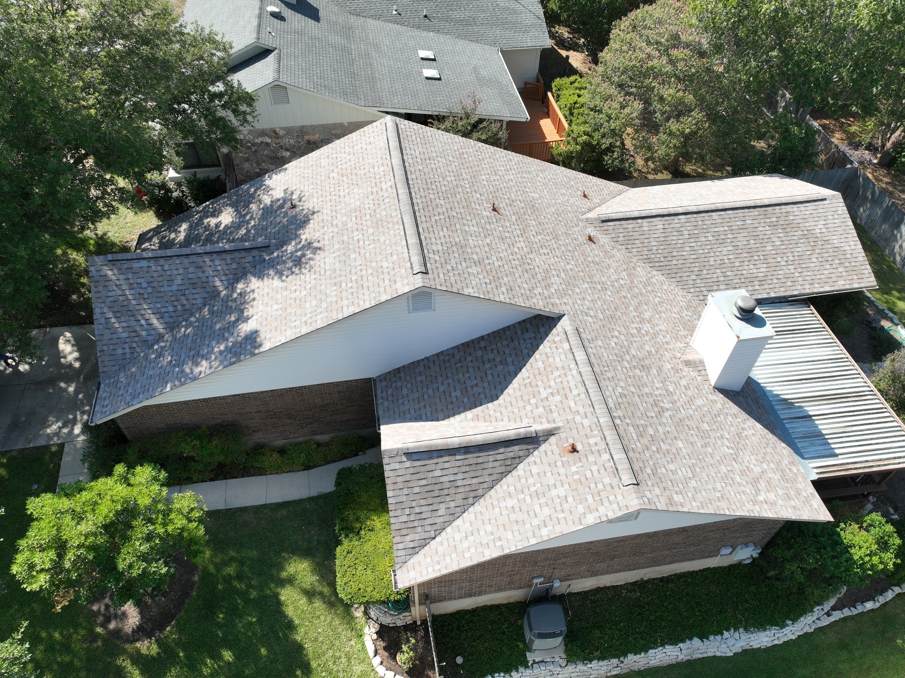 Residential Roof Replacement using Owens Corning 30 year Architectural Shingles by Premier Roofing and Contracting