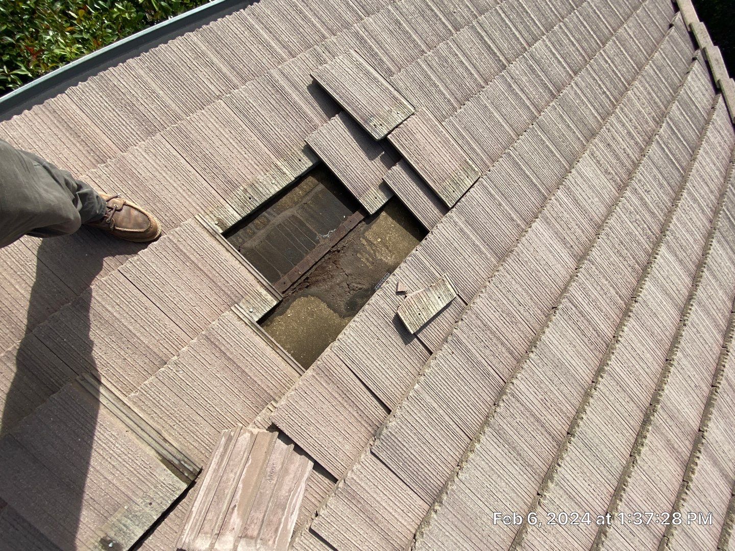 Tile Roof Repair by Grandmark Service Company