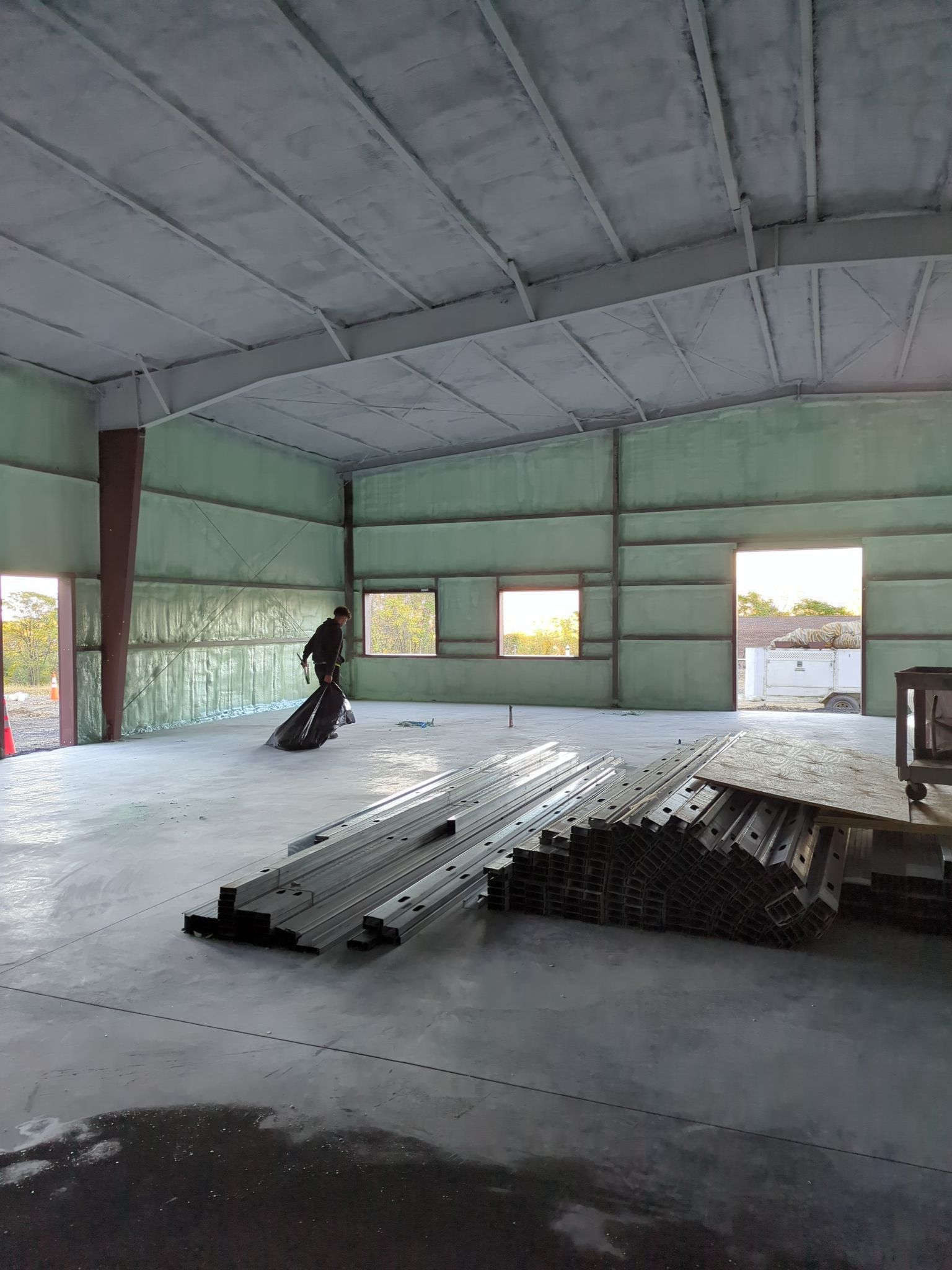 Commercial Building using Closed Cell Spray Foam by NYS Foam & Energy