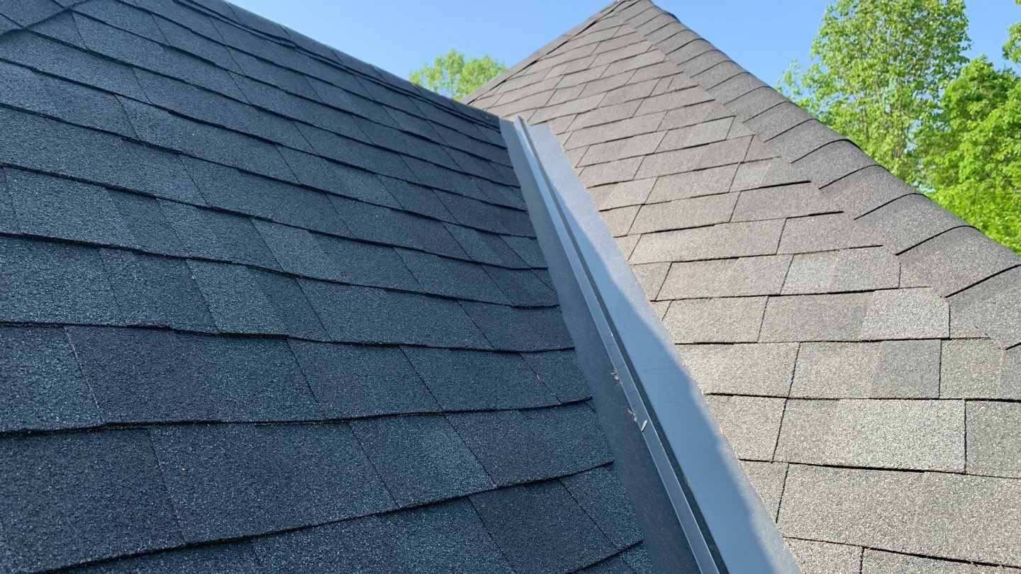 Residential Roofing Installation using Owens Corning TruDefinition Onyx Black by A Plus Exterior
