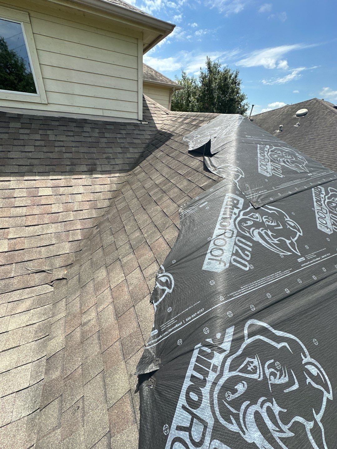 Residential Roofing Repair using Owen's Corning Duration (Lifetime) Shingles by Roof Repair Company