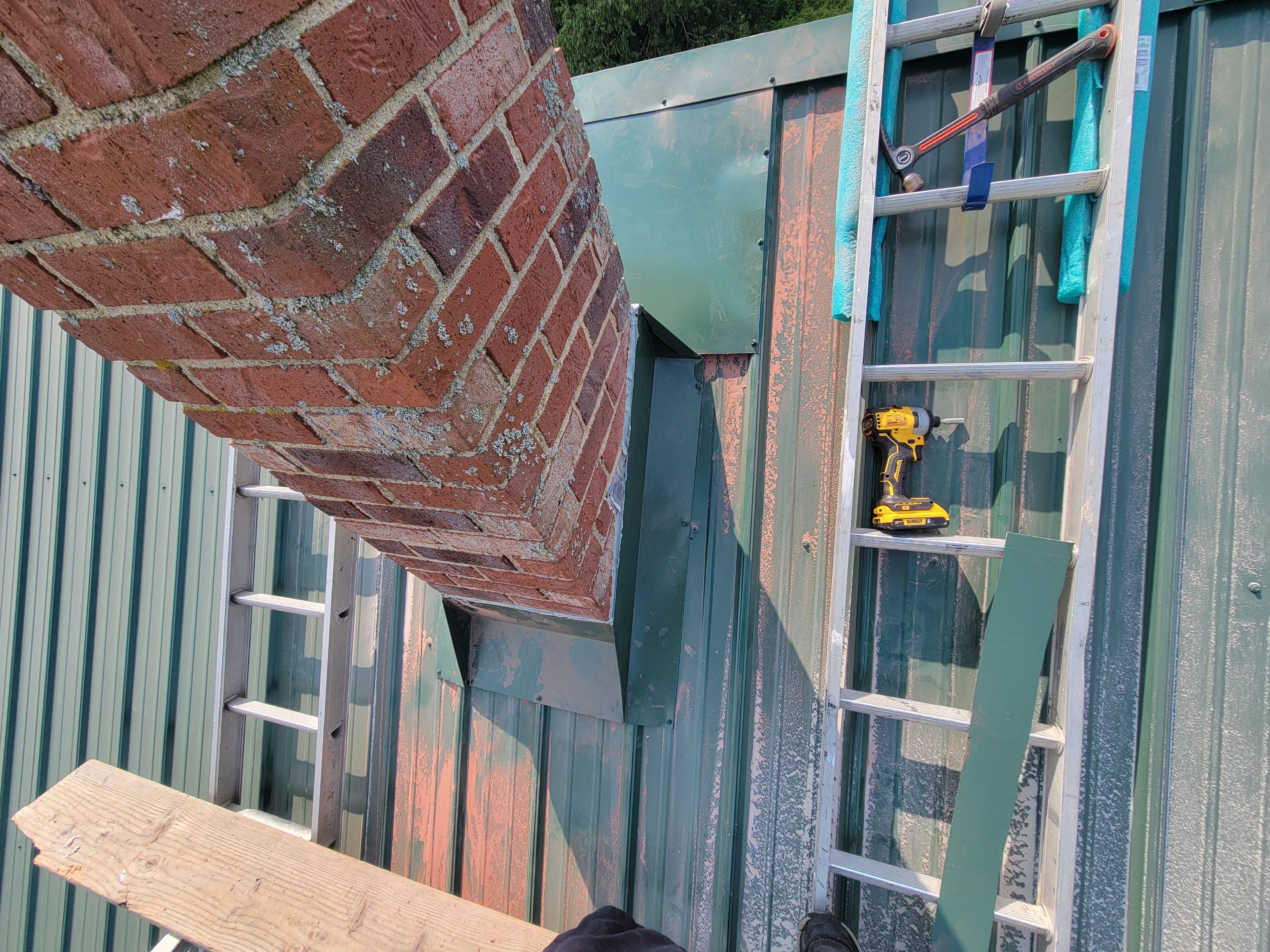 Roof Repair using All Thats Metal 29g Currigated  by The B.A.R Roofing