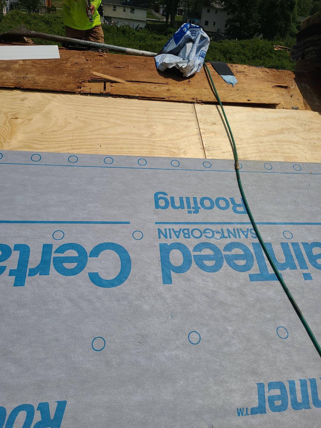 Woodbridge: Roof Replacement with CertainTeed Landmark Pro Designer Shingles in Max Def Colonial Slate by RM Banning, Inc.