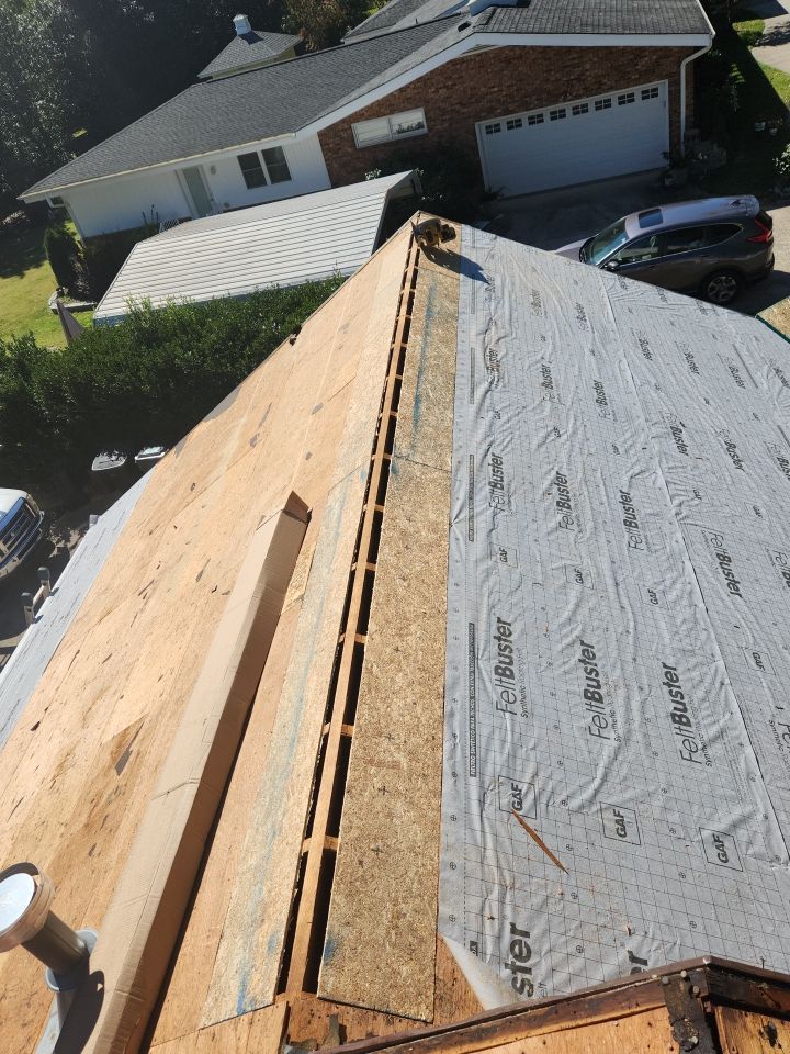 New Roof and Gutters by Just In Time Roofing and Restoration