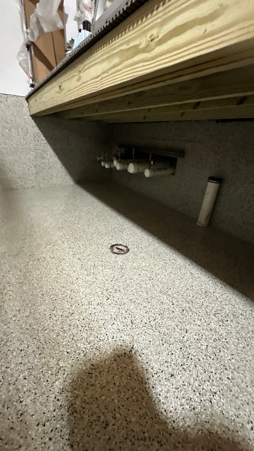 Mechanical Room Project in Pittsburgh by Floors in a Day, Inc