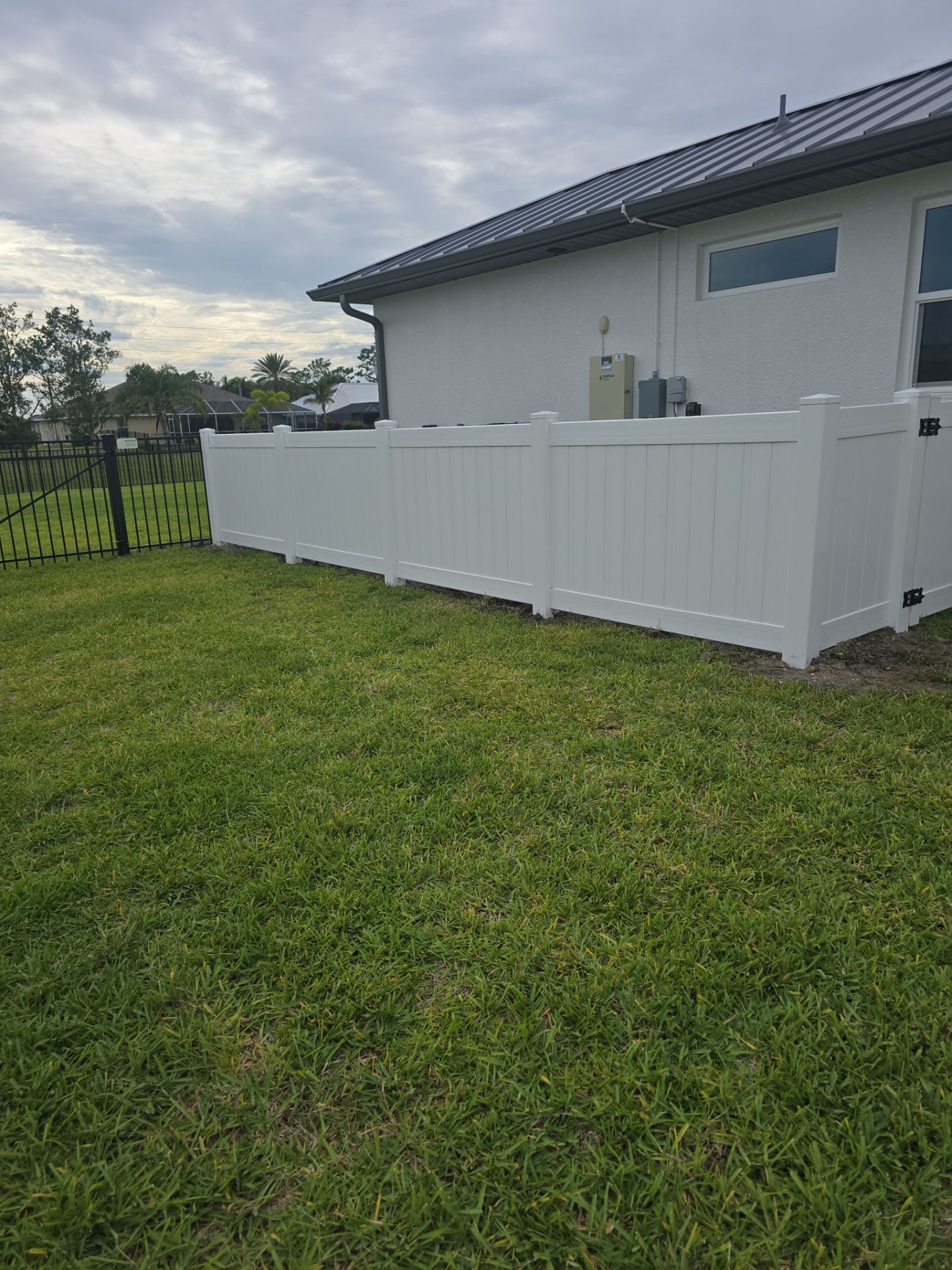 Aluminum Fence Install in Rotonda West by True Fence LLC