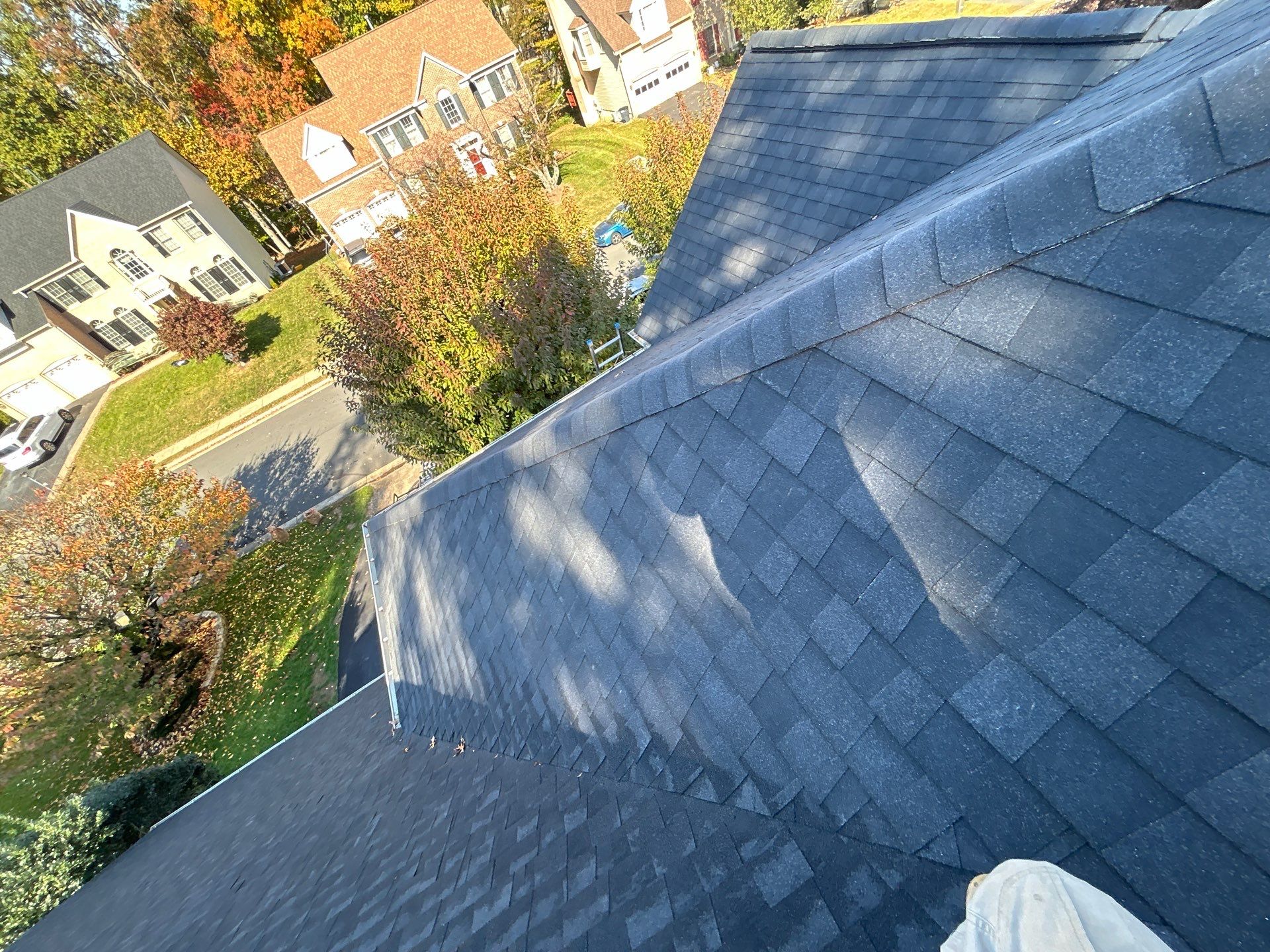 Burke: Residential Roof Replacement with CertainTeed Landmark Pro Designer Shingles in Max Def Charcoal Black by RM Banning, Inc.