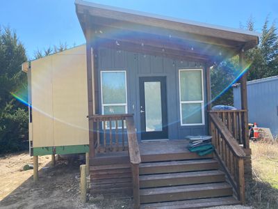 Spray Foam on this tiny house addition 