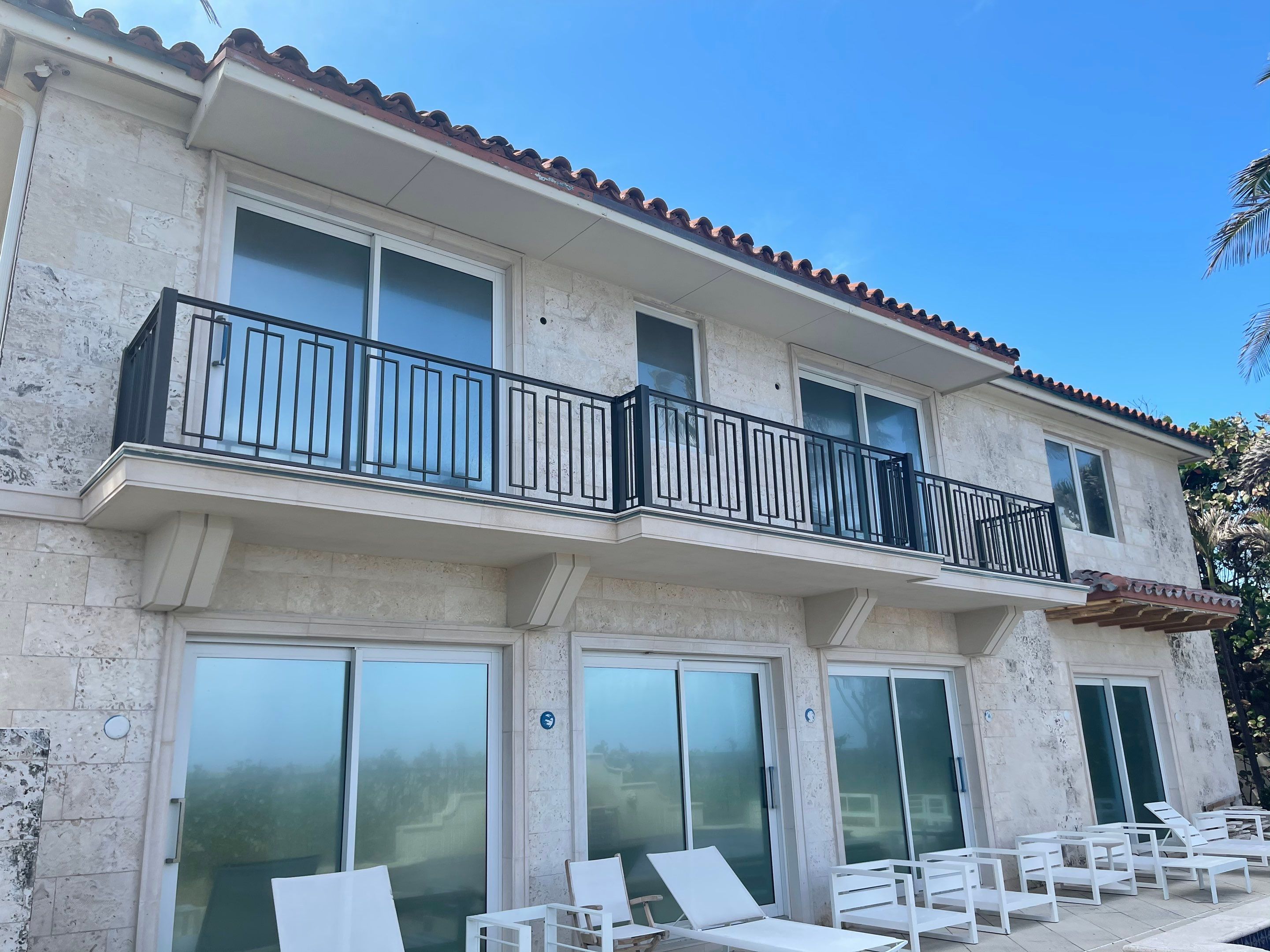 Custom Home in Palm Beach, FL by Toledo Iron Works