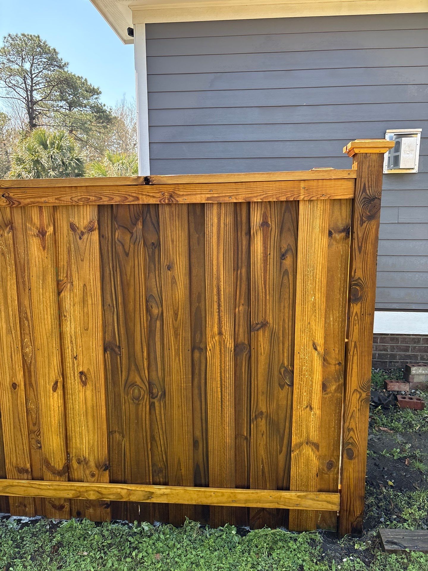 Fence using Wood Sealant by DuraSeal