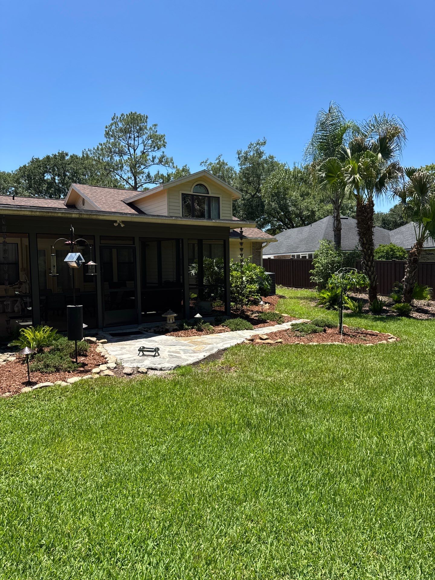 Deerwood Resident | Pine Bark Install & Clean-Up by ProGreen Services