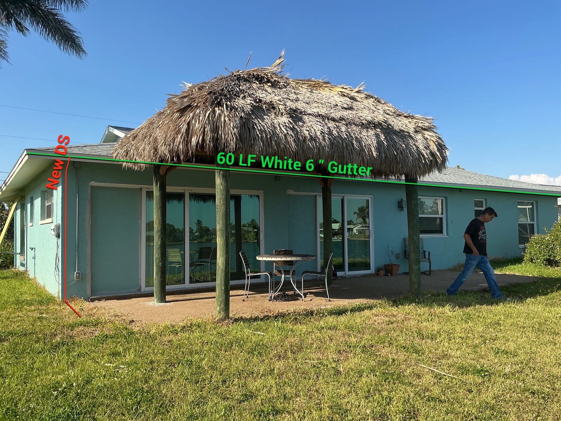 K-Style 7-Inch Gutters for Cape Coral FL Homes by Gutter Professors