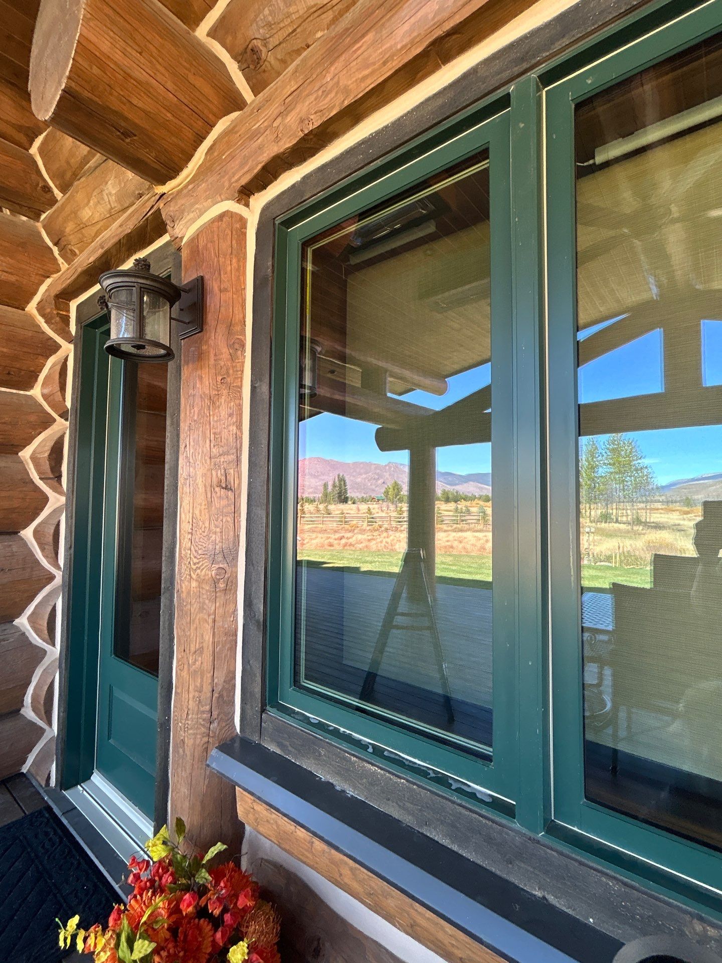 Window Washing Using Ninja Scrubbers by Wheatley Creek Services