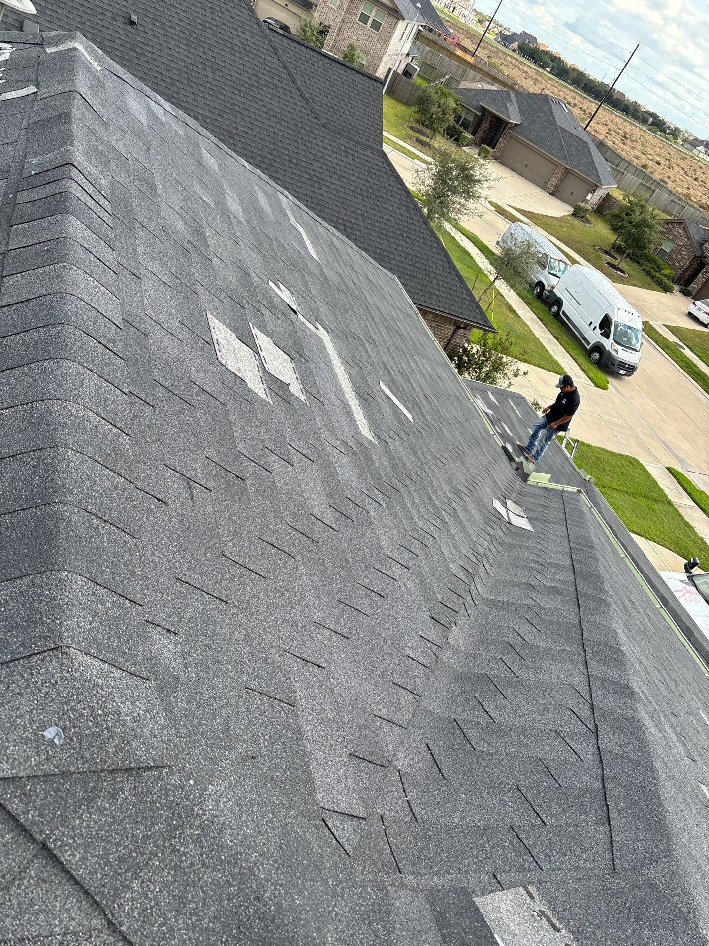 Residential Roofing Repair using Owen's Corning Duration (Lifetime) Shingles by Roof Repair Company