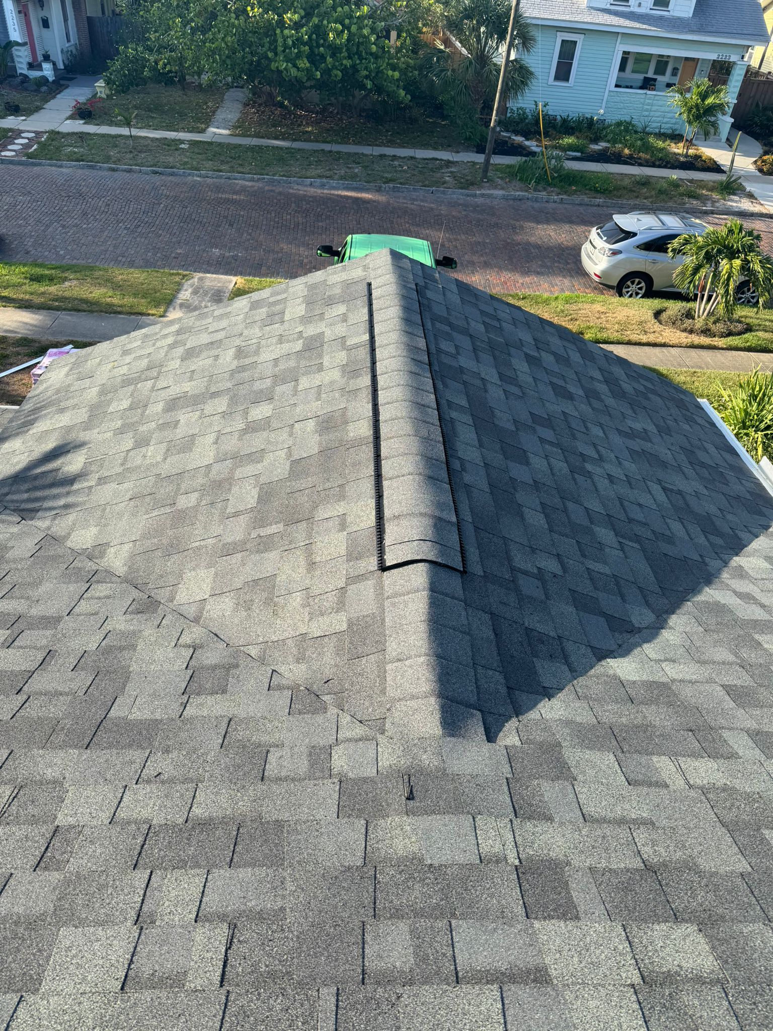 Project in St. Petersburg 33713 by Mitchell Roofing Company LLC 