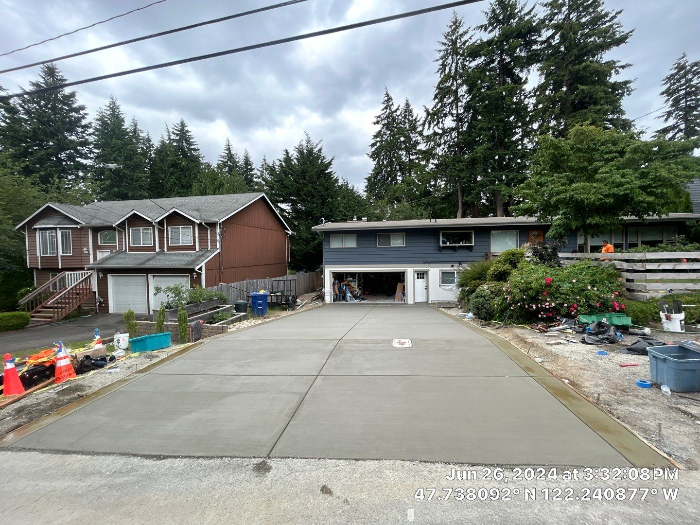 Nathan | Concrete Driveway & Walkway by Jireh Asphalt & Concrete Inc 