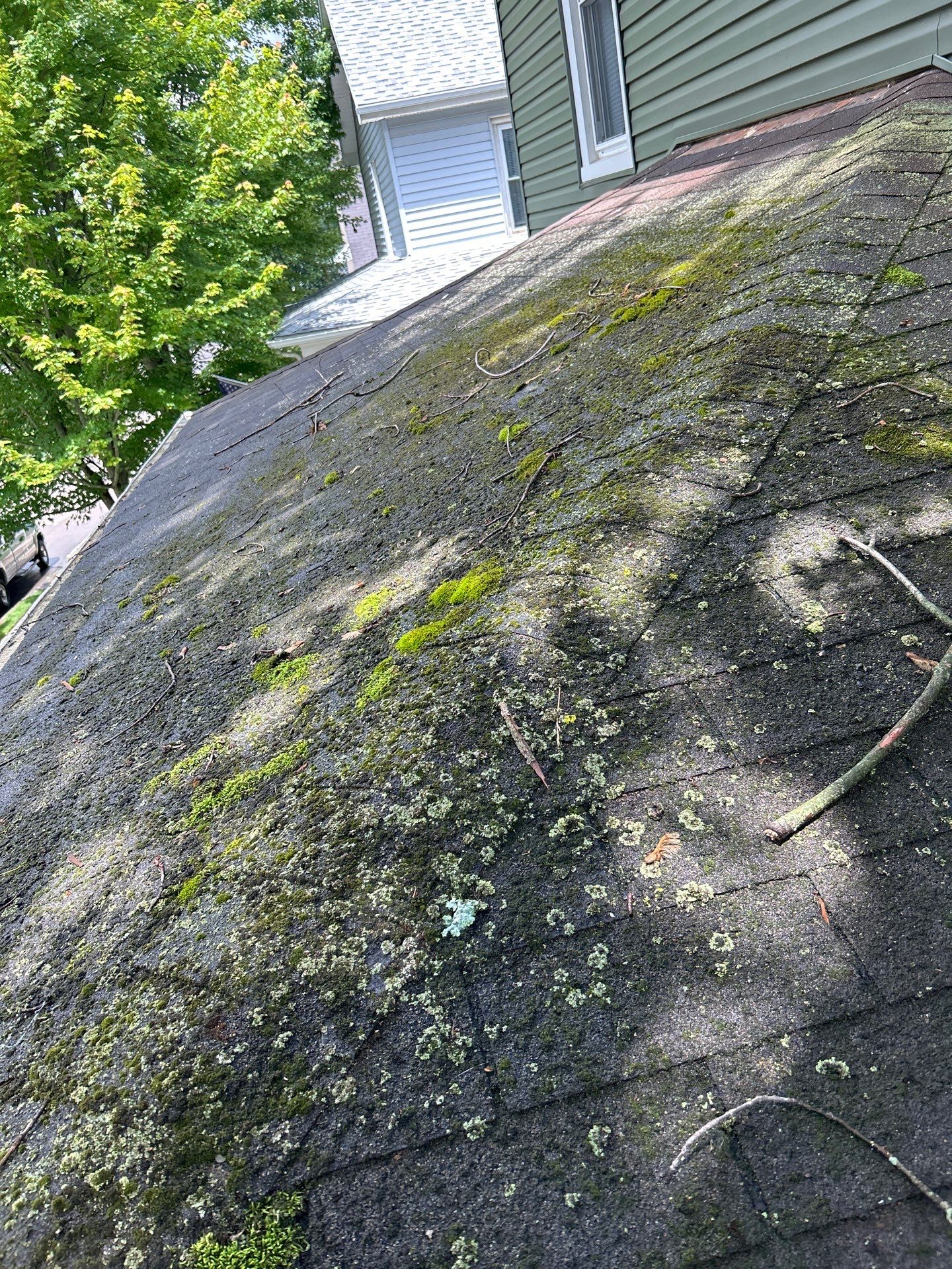 Residential Roofing Installation using Timberline UHDZ Shingles - Appalachian Sky by RoofX 