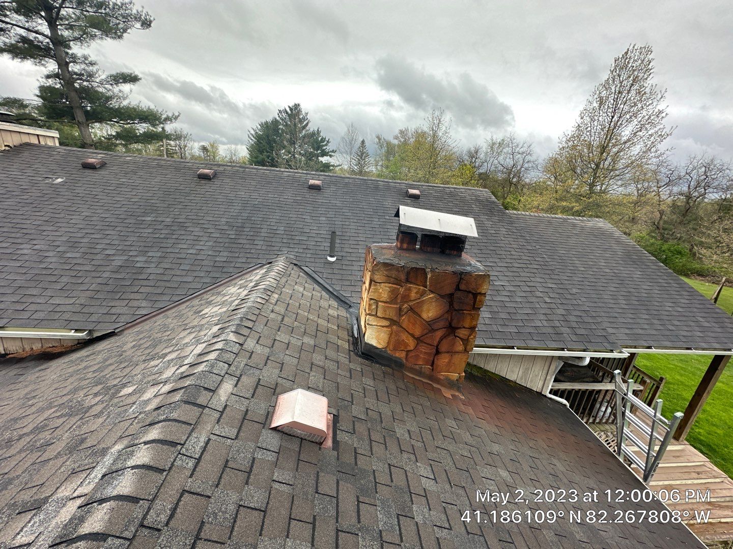 Residential Roof Replacement using Owens Corning Duration, Black Sable by Absolute Roofing and Construction