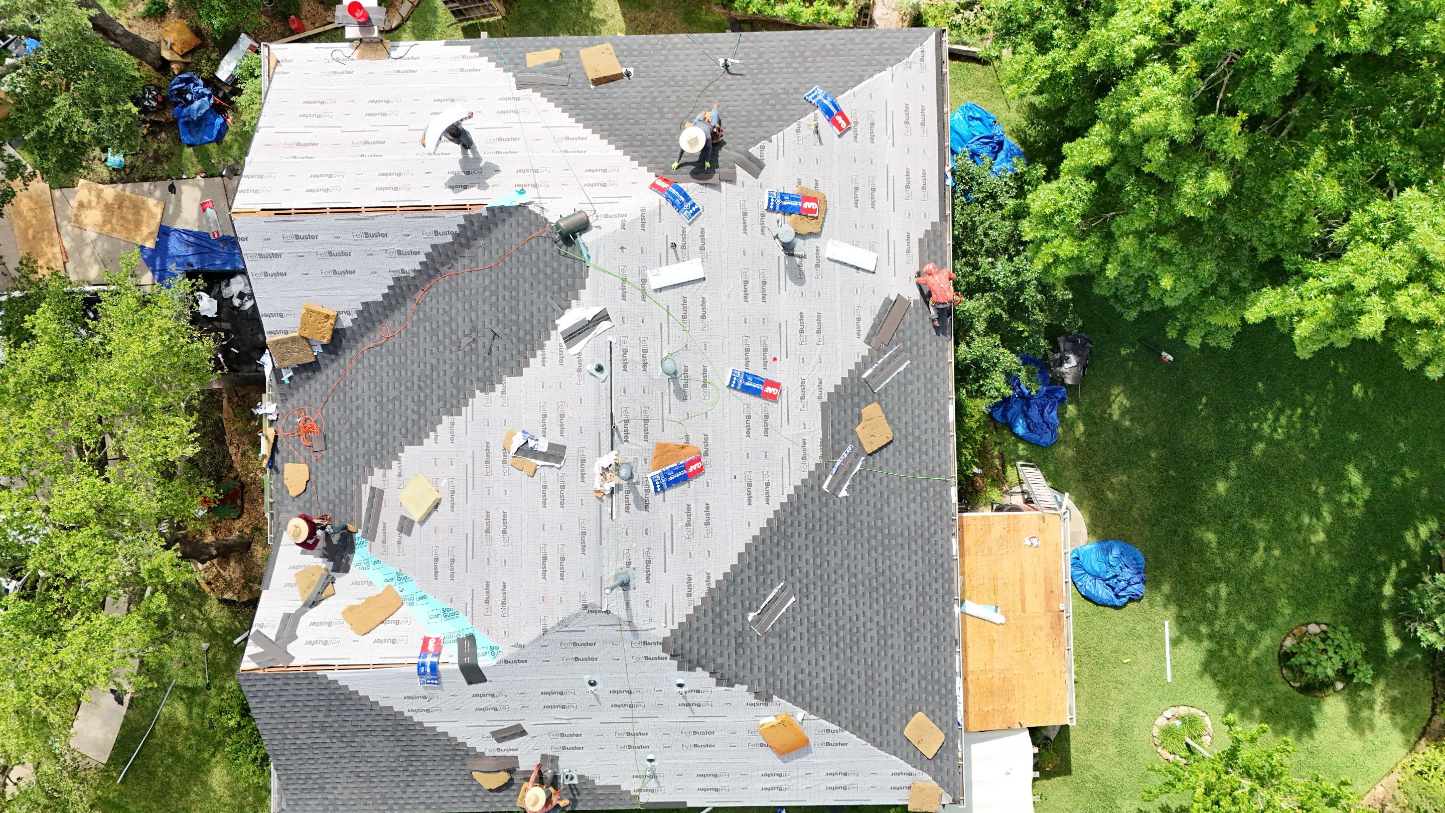 Project in Spring, Texas by Roof Top Innovations