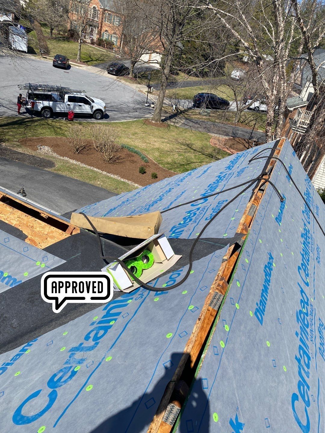New Roof Installation & New Gutters and downspouts  by Alpha Design Services