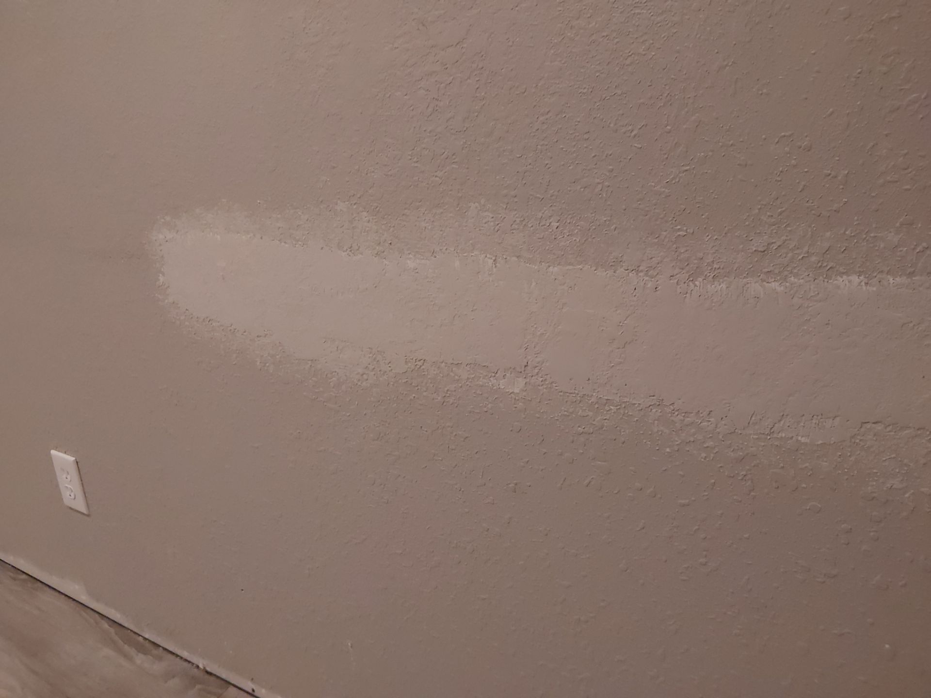 Drywall Repair Above Sliding Door + Seam Repair - Columbia, IL by Legendary Services Company LLC.