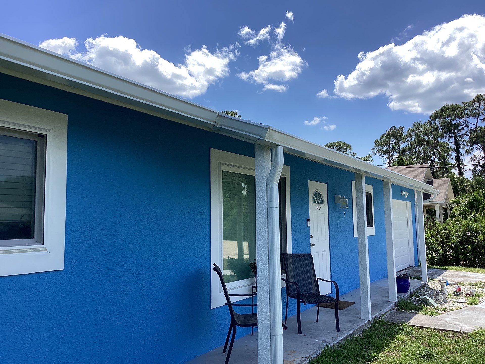 White K-Style Gutters in Fort Myers FL by Gutter Professor by Gutter Professors