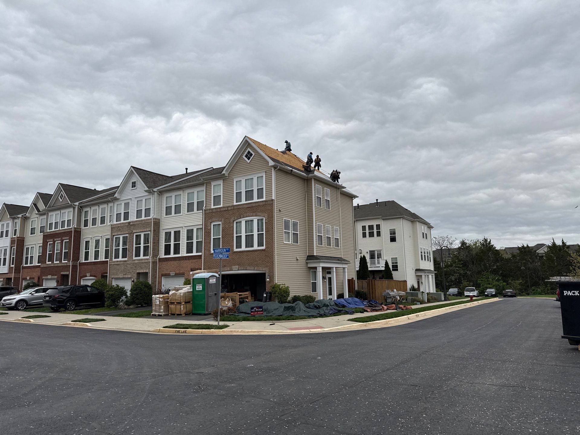 Tesla Solar Roof in Ashburn by American Home Contractors