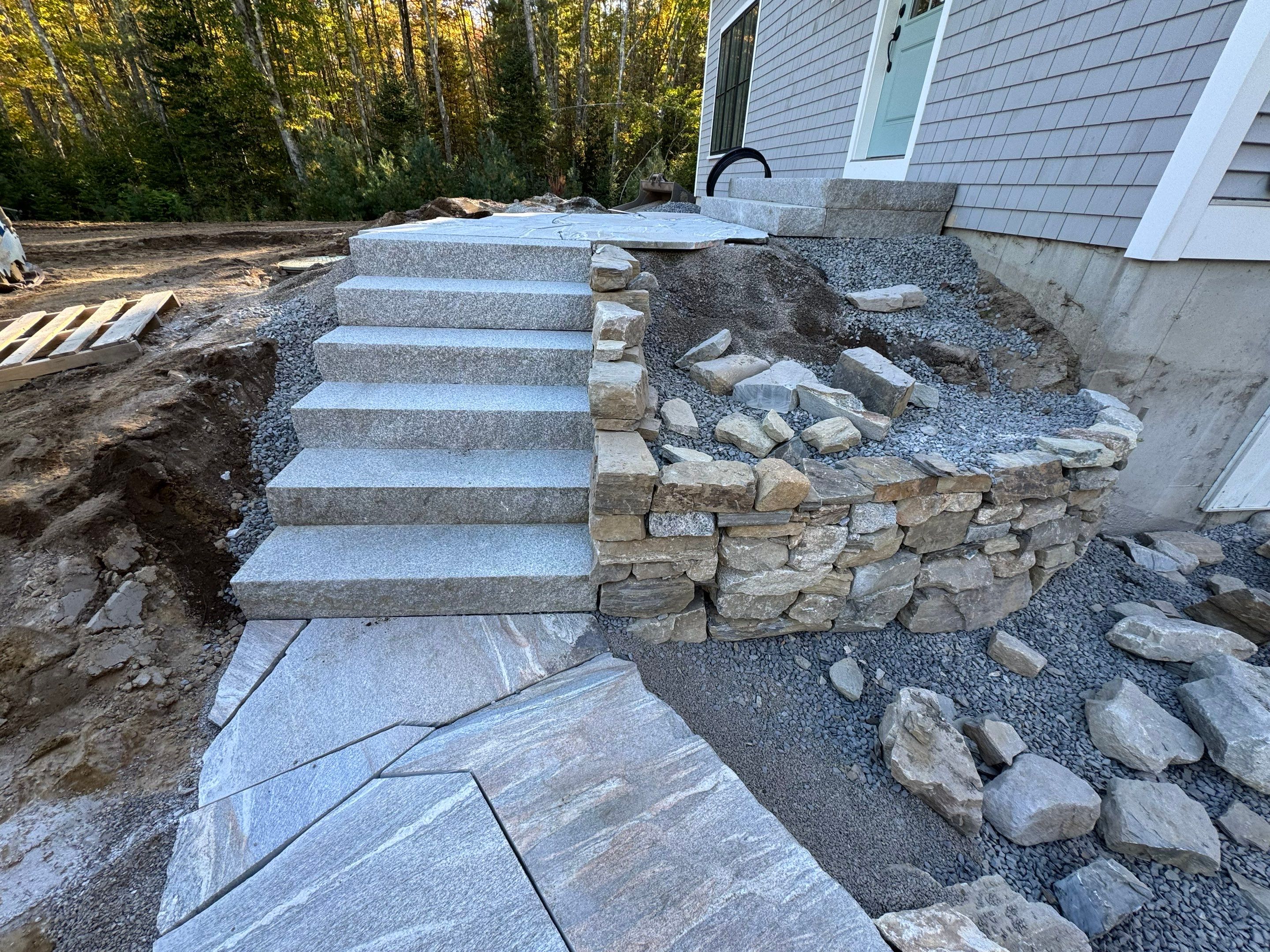 Project in Kennebunk by RD outdoor Landscape Services