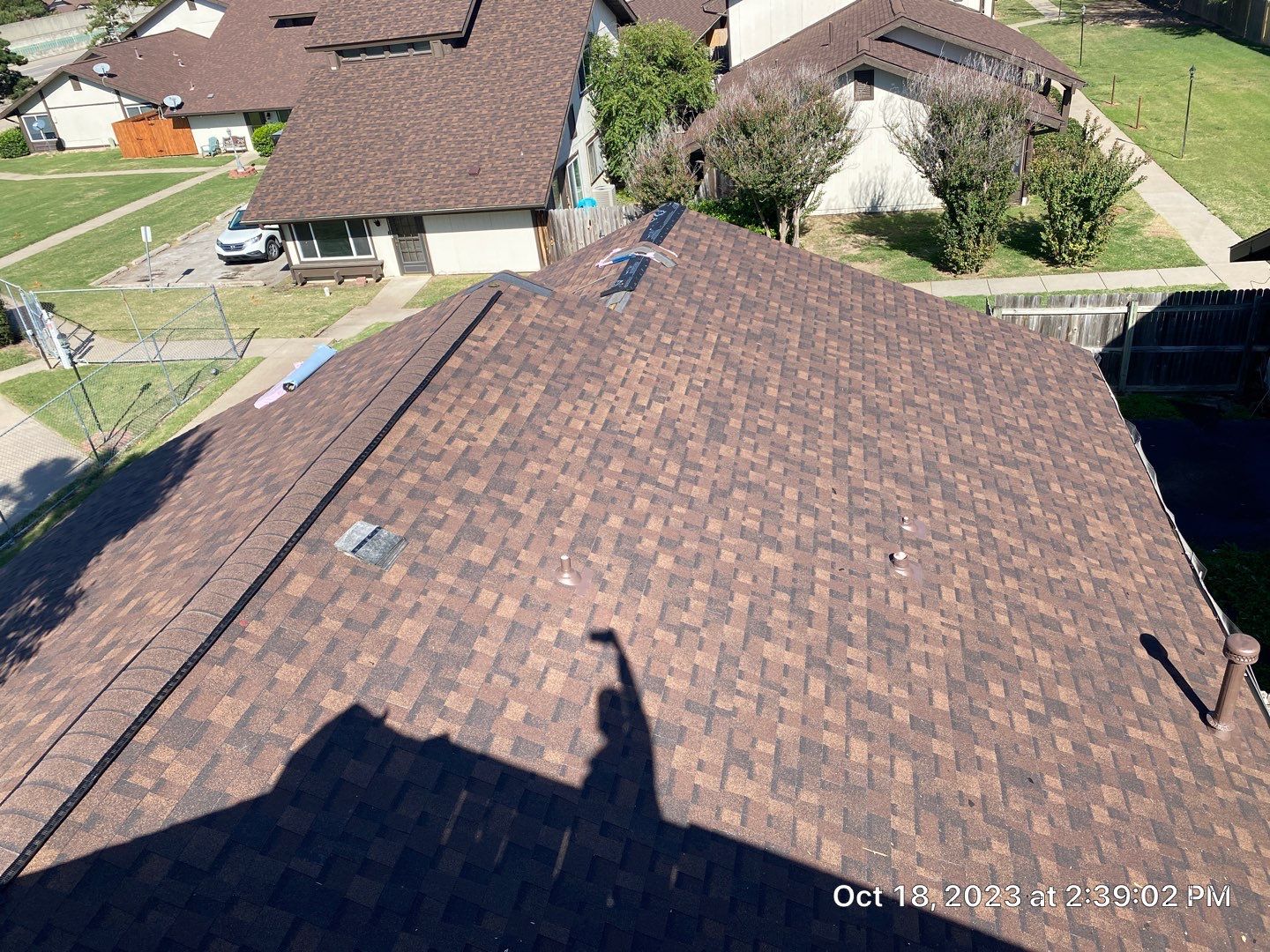 Shingle Project in Tulsa by Decor Roofing & Restoration