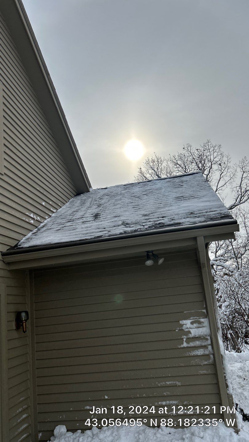 Roof Snow And Ice Dam Removal using Steamer by Stendahl Services